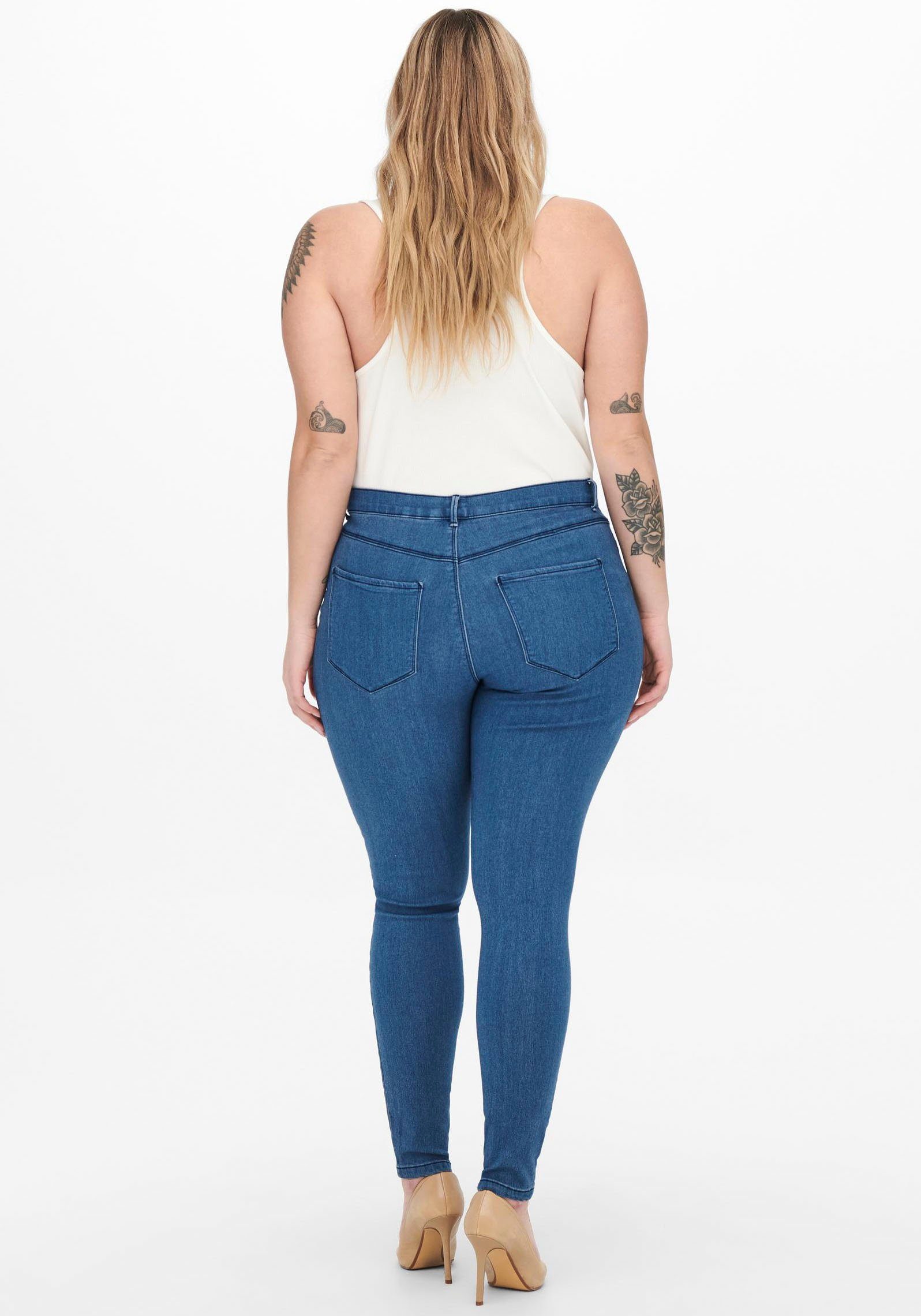 ONLY CARMAKOMA Skinny fit jeans CARTHUNDER PUSH UP REG SK JNS