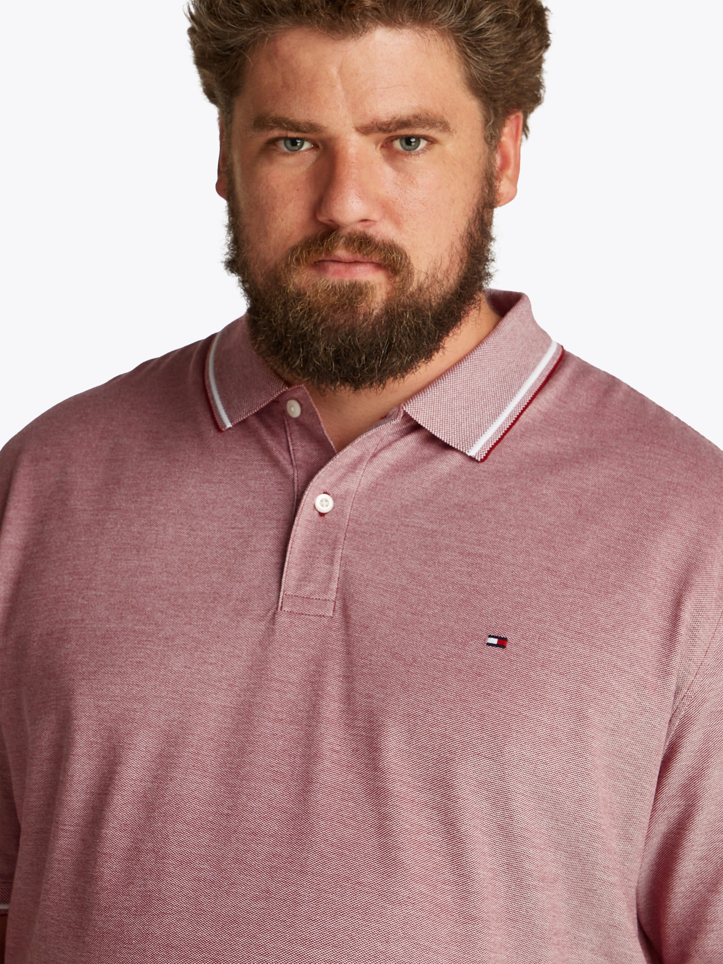 Tommy Hilfiger Poloshirt BT-OXFORD TWO TONE REG POLO-B