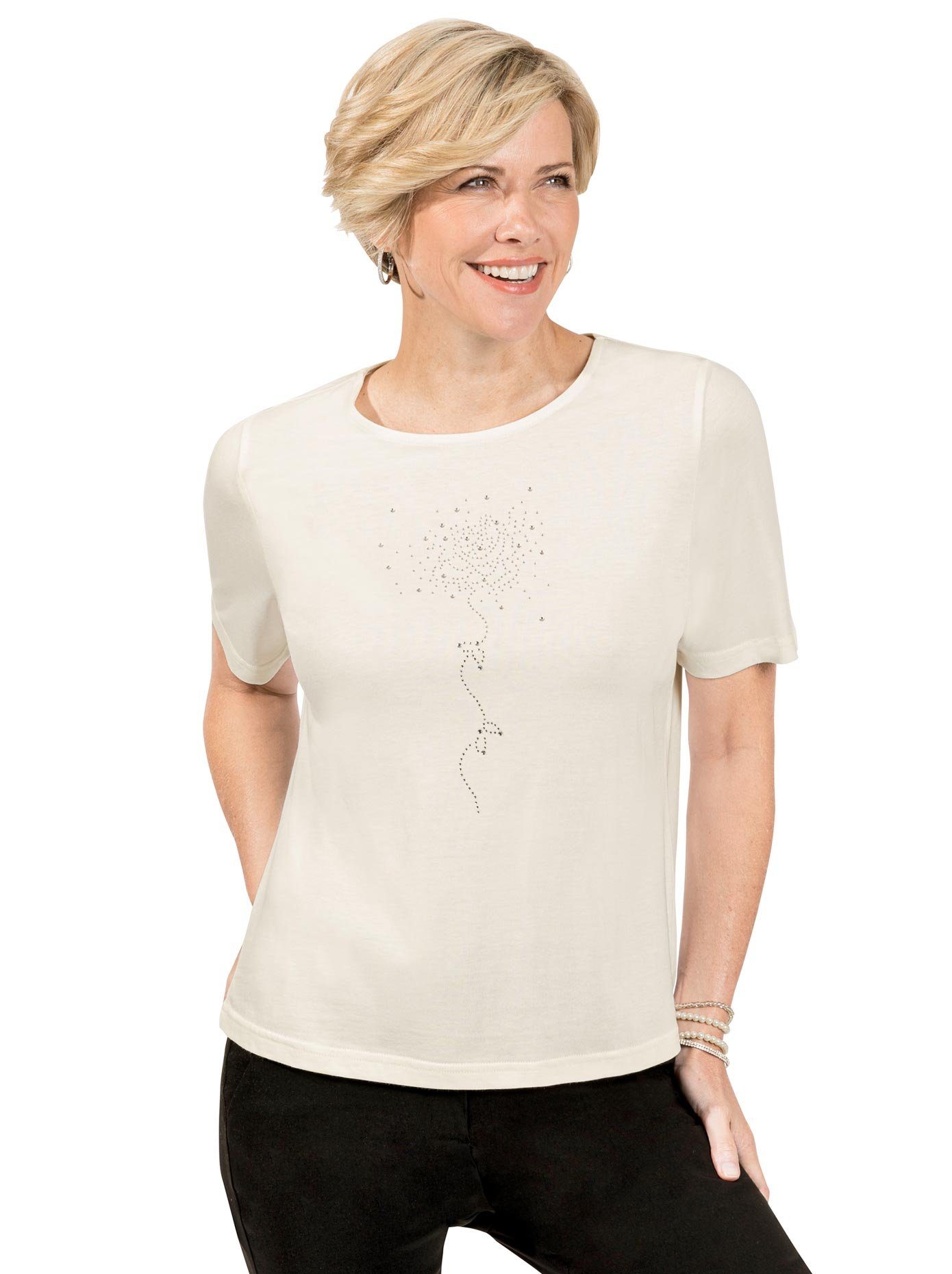 Lady Shirt met korte mouwen Shirt (1-delig)