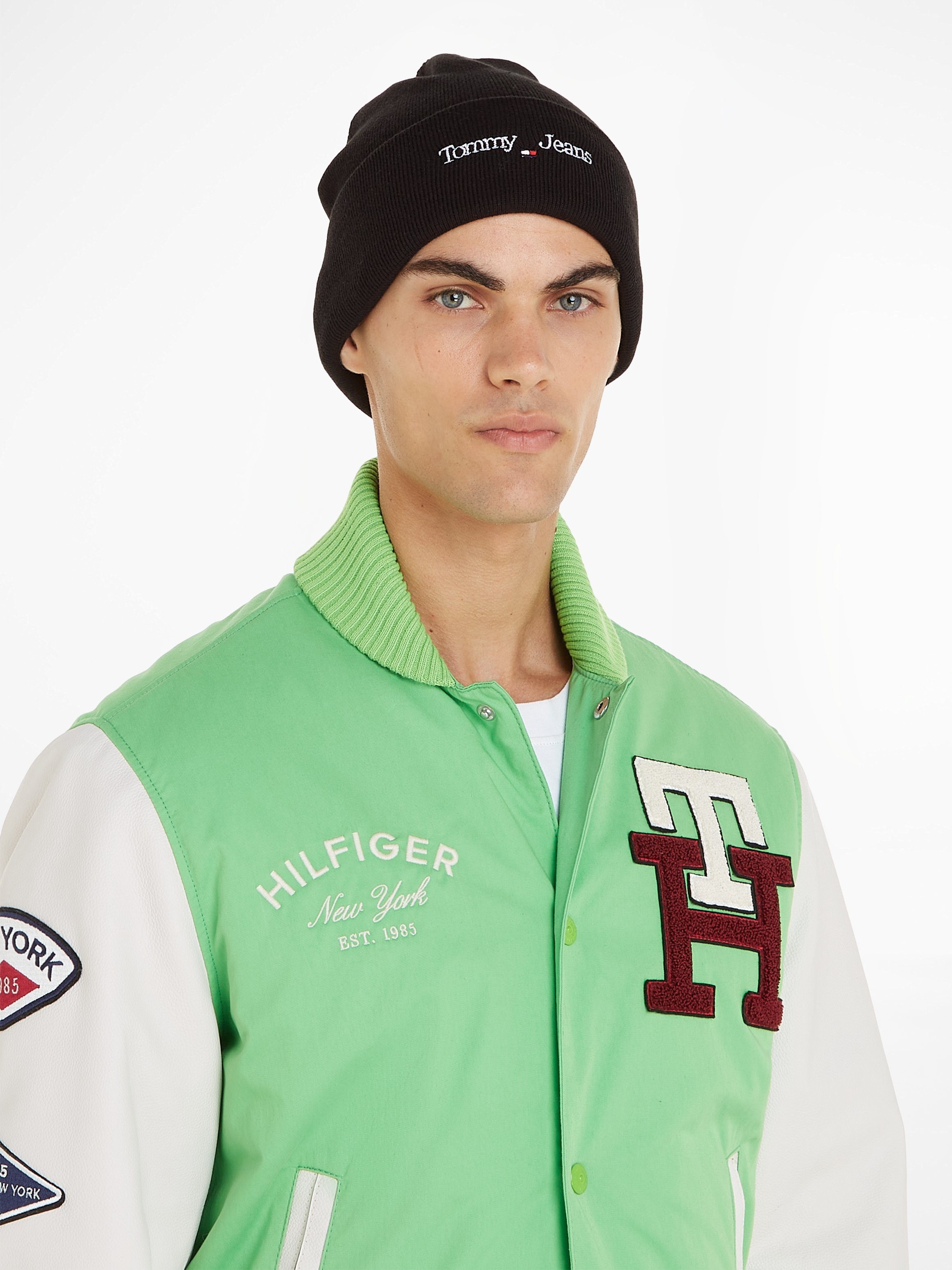 TOMMY JEANS Beanie coole stijl met verwarmende eigenschappen