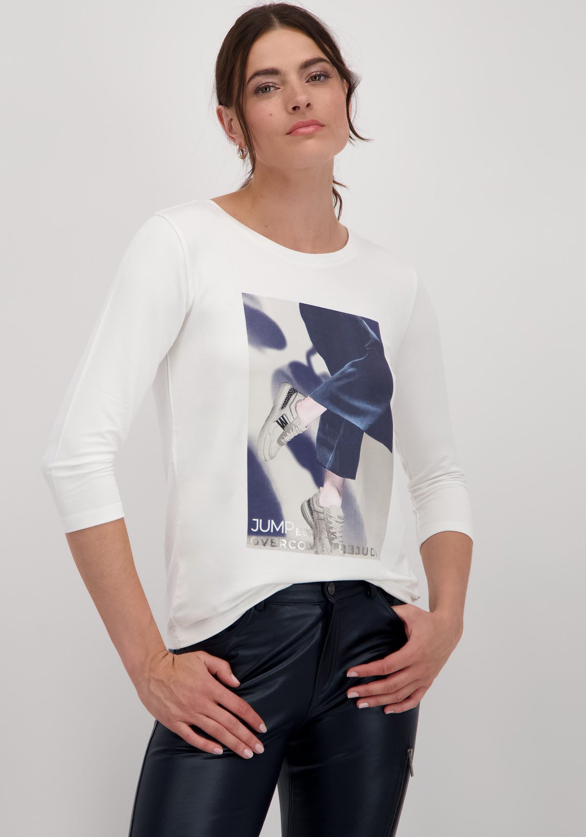 Monari Shirt met ronde hals