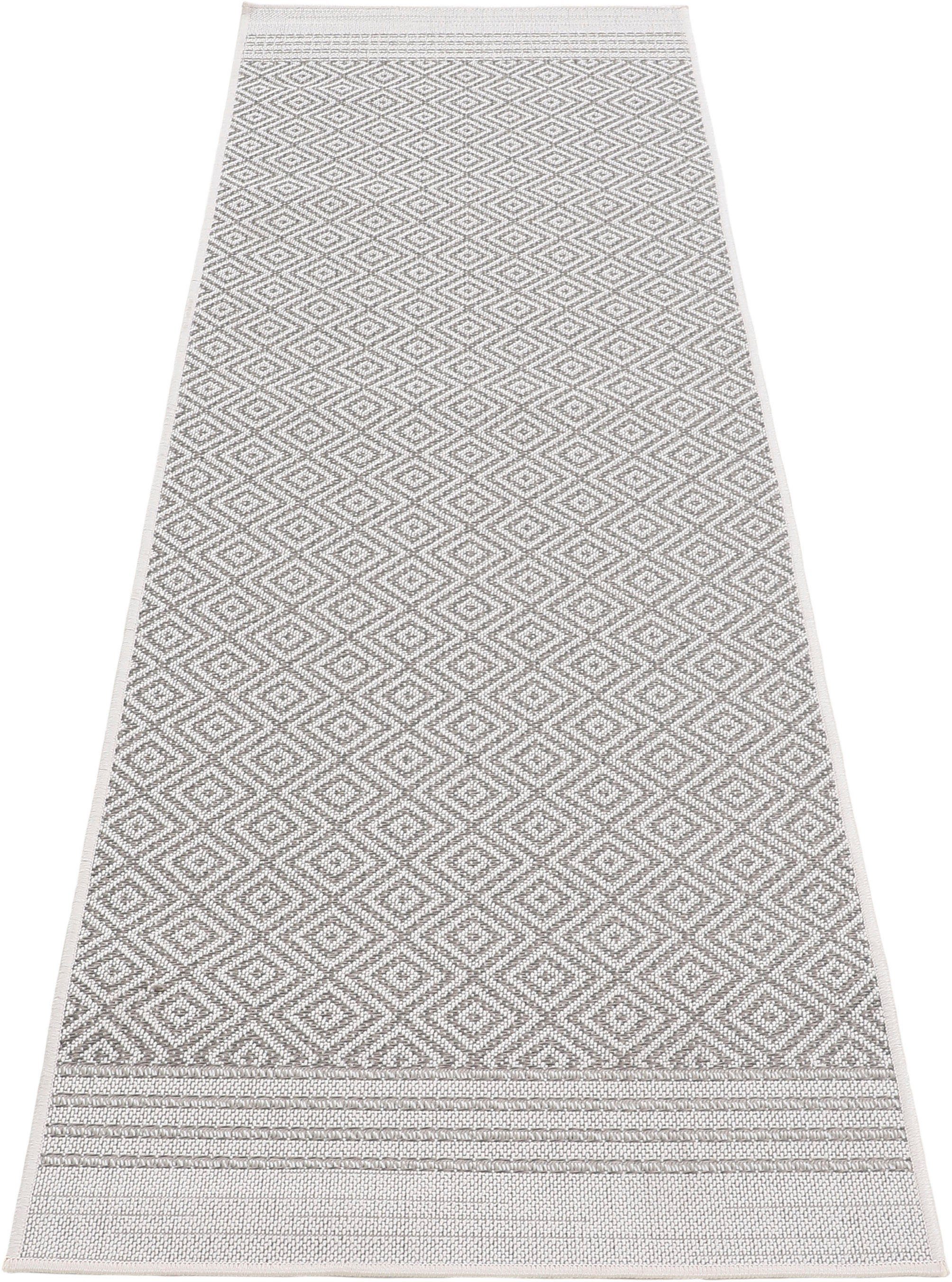 carpetfine Loper Boho 103 robust vlakweefsel, sisal look, uv-bestendig, buitenruimte