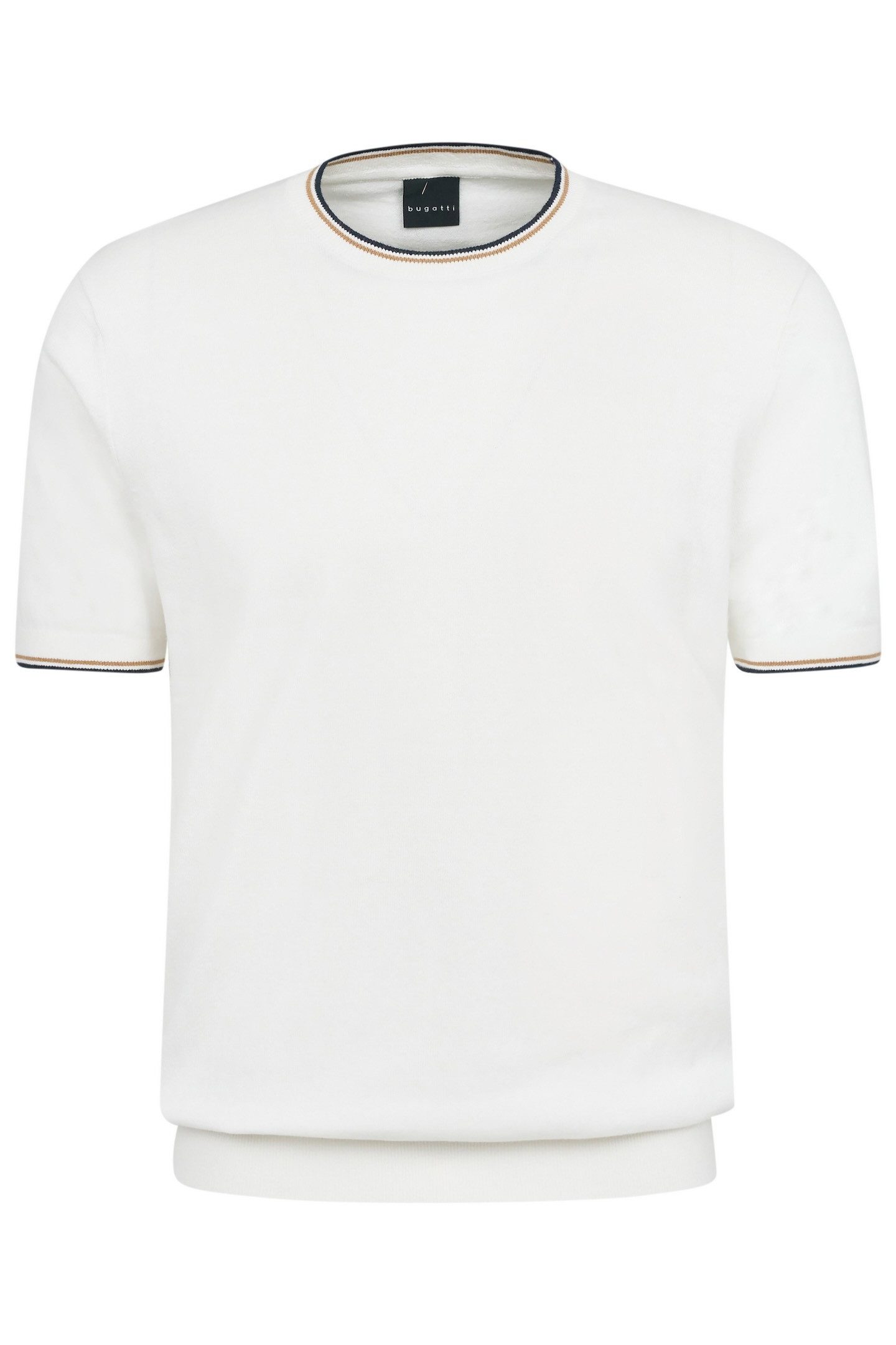 Bugatti T-shirt hoogwaardige kwaliteit heren t-shirts maat M wit