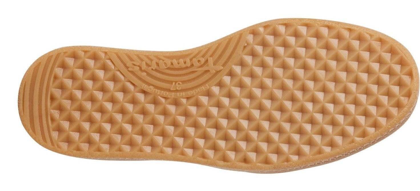 Tamaris Plateausneakers , vrijetijdsschoen, halfschoen, veterschoen met gepolsterde schacht