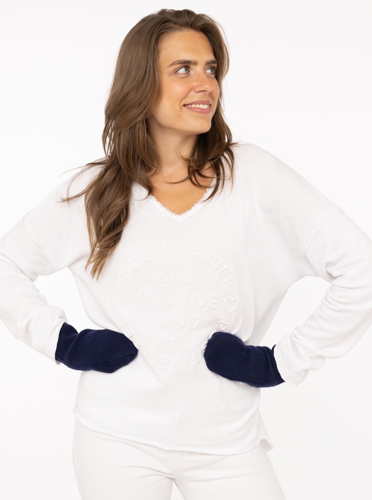 Zwillingsherz Wanten van puur kasjmier