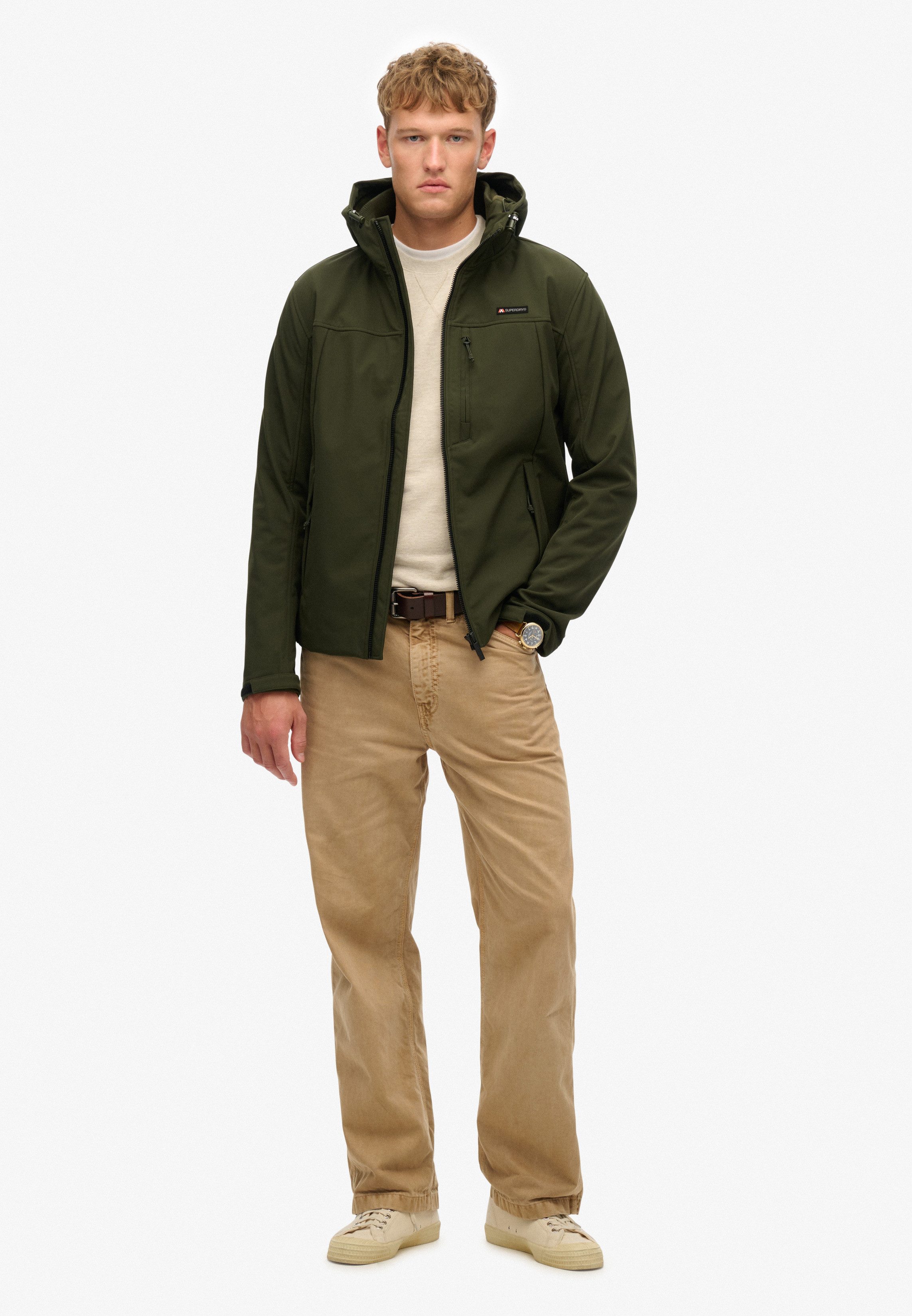 Superdry Outdoorjack HOODED SOFT SHELL TREKKER JKT
