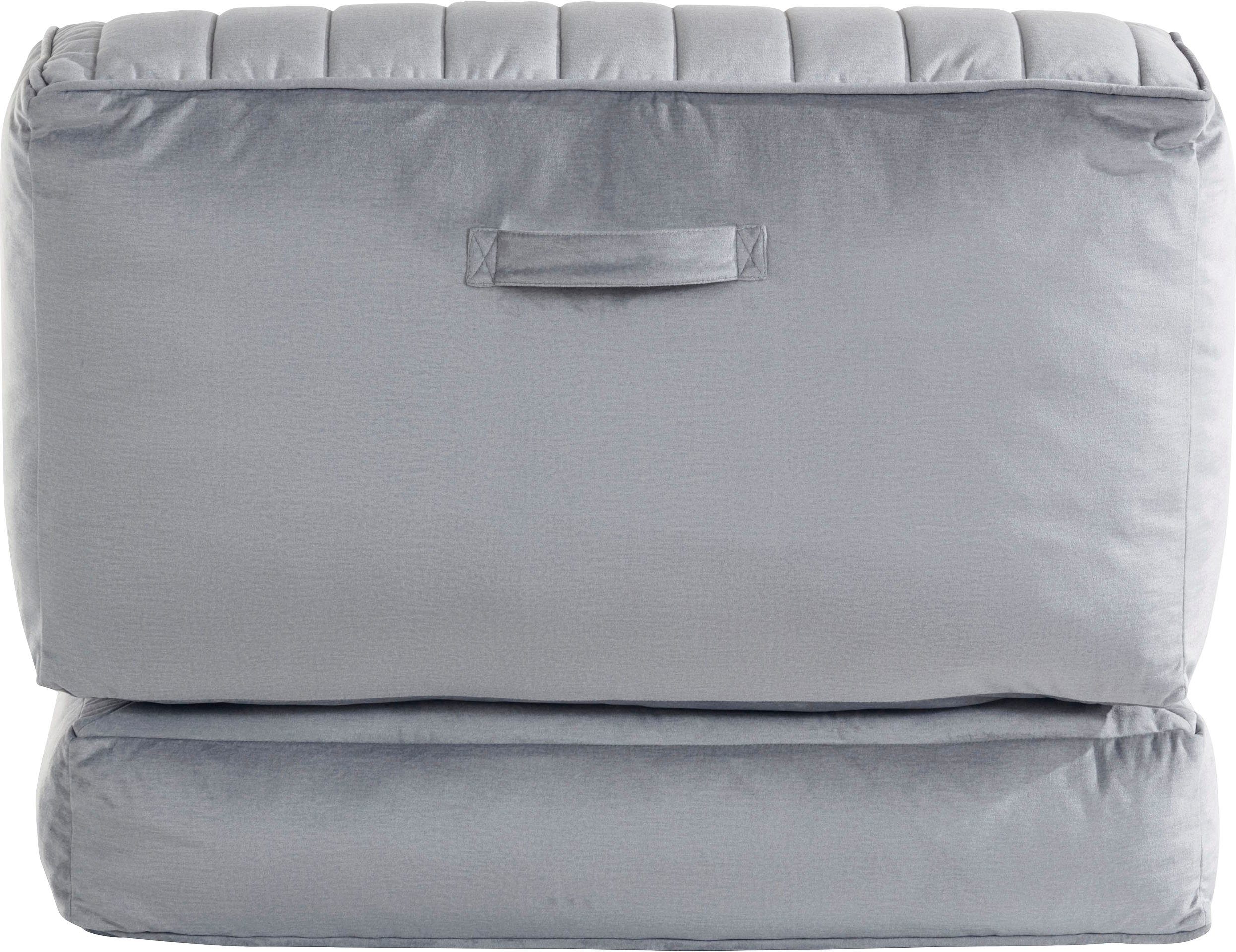 Leonique Relaxfauteuil POLLY Loungestoel met slaapfunctie, perfect als logeerbed, divan