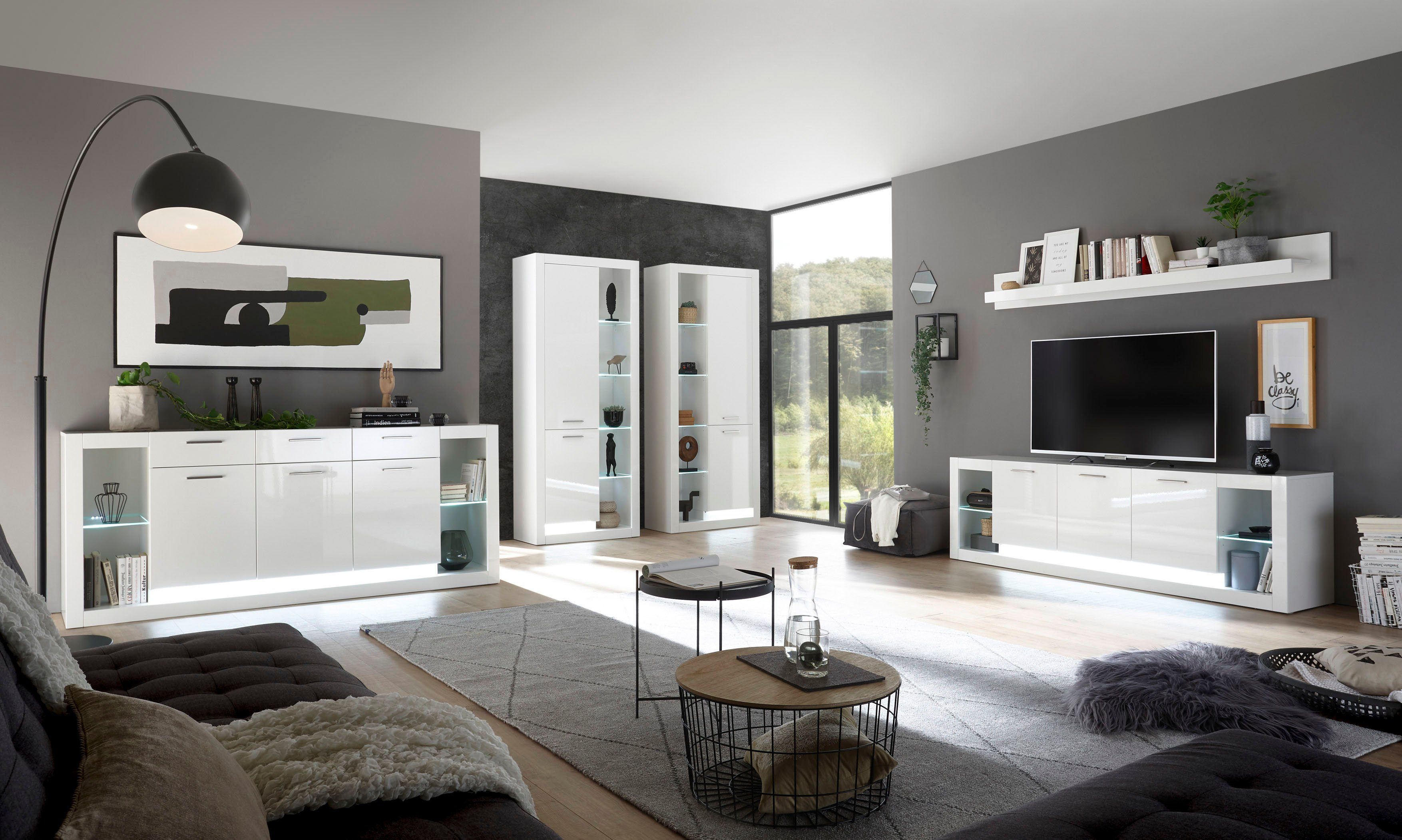 Places of Style Dressoir MERAN Breedte ca. 198 cm