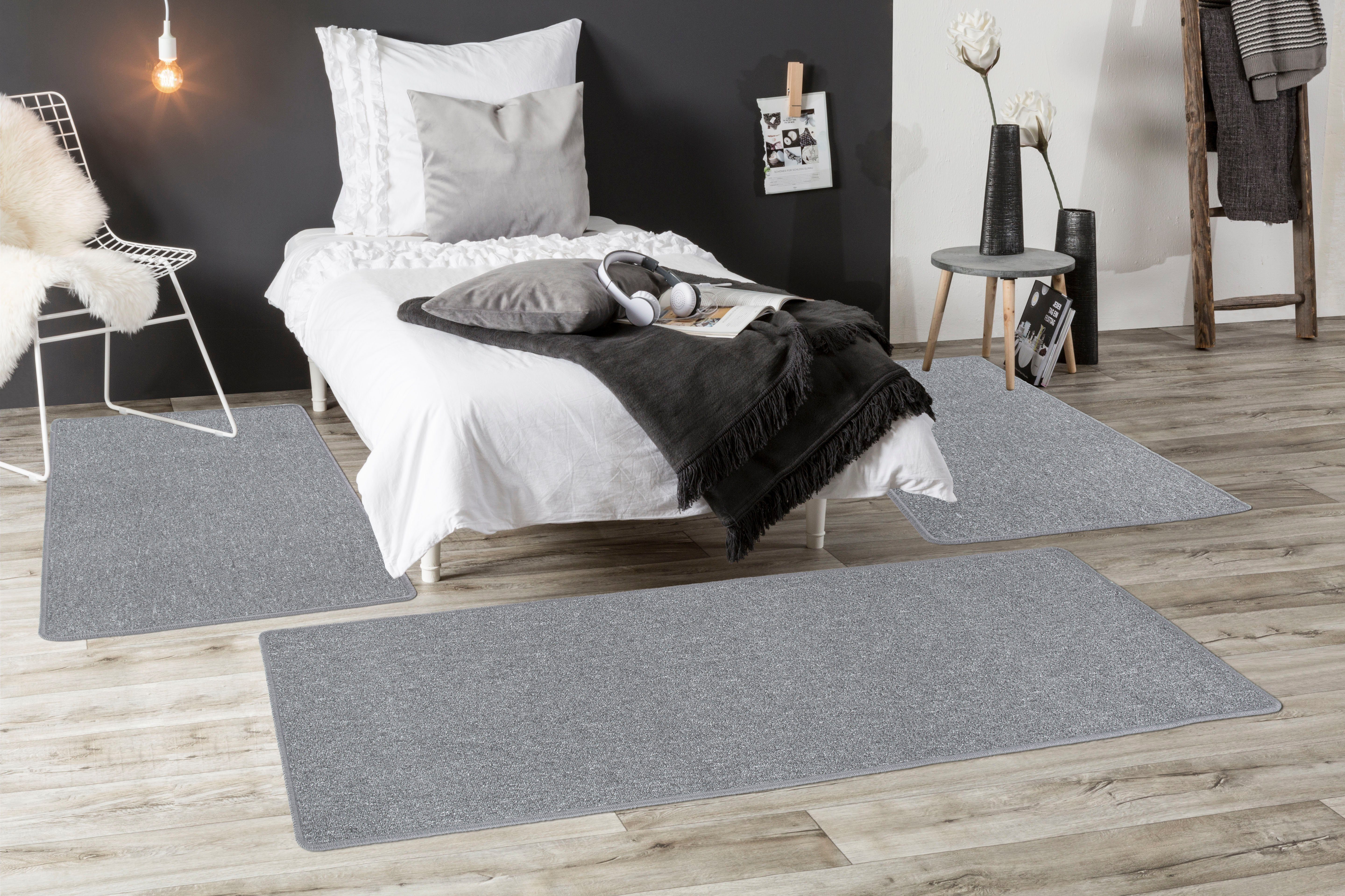 Andiamo Set slaapkamerkleedjes Luton Slaapkamerkleed, loper-set voor de slaapkamer, gemêleerde look