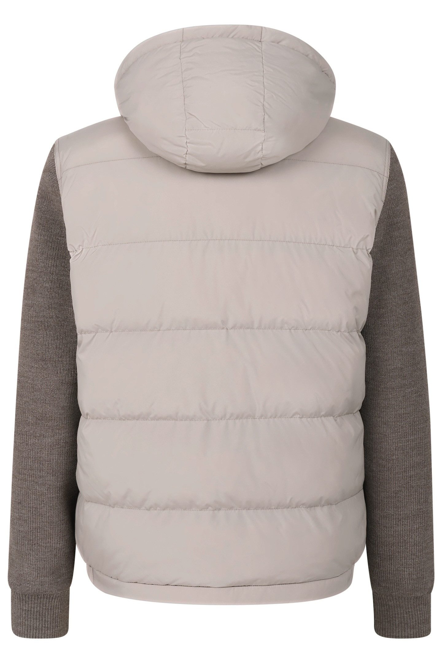 Bugatti Vest met staande kraag en capuchon