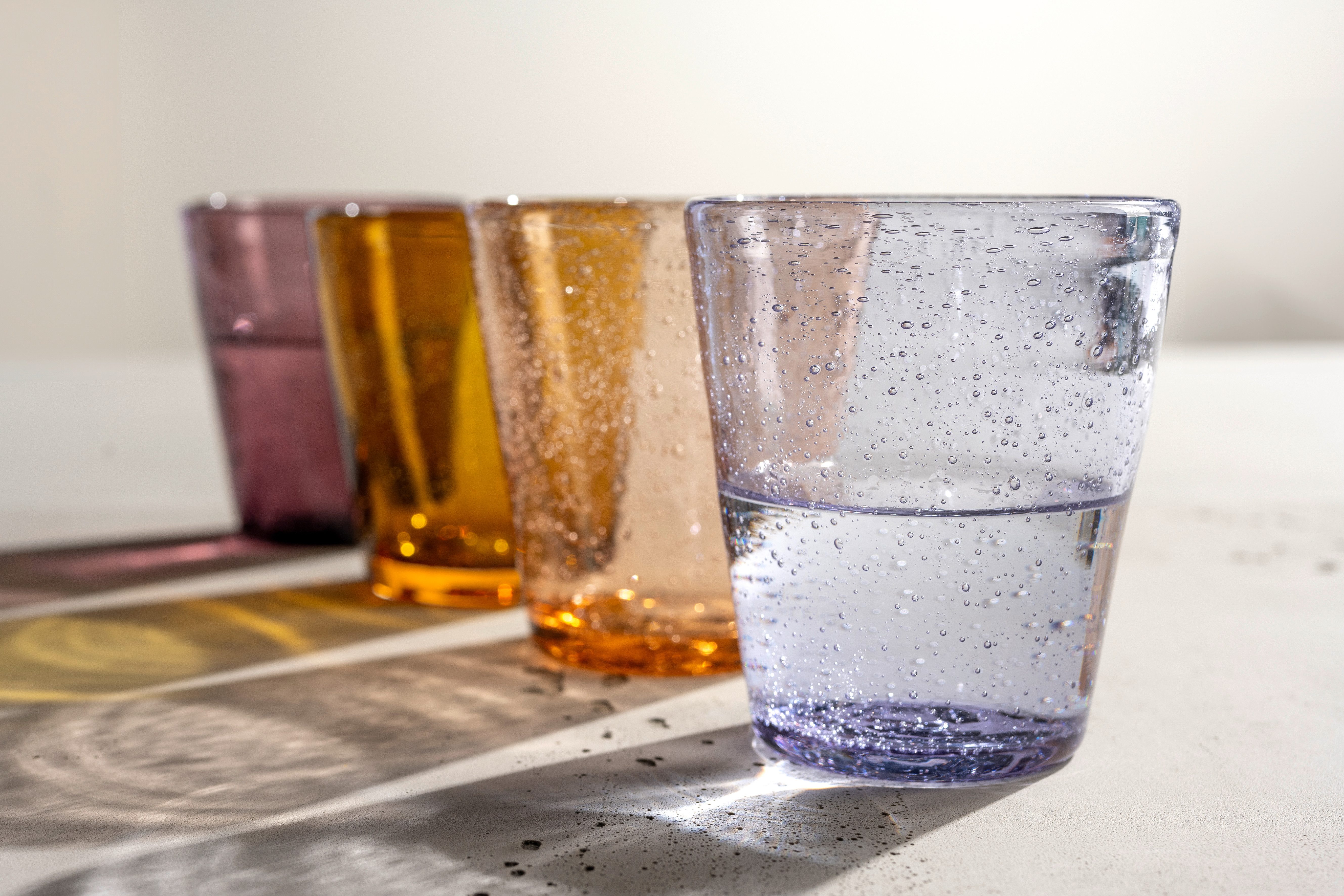 LEONARDO Glazenset Drinkglas BURANO, 330 ml, 4-stuks set (set)