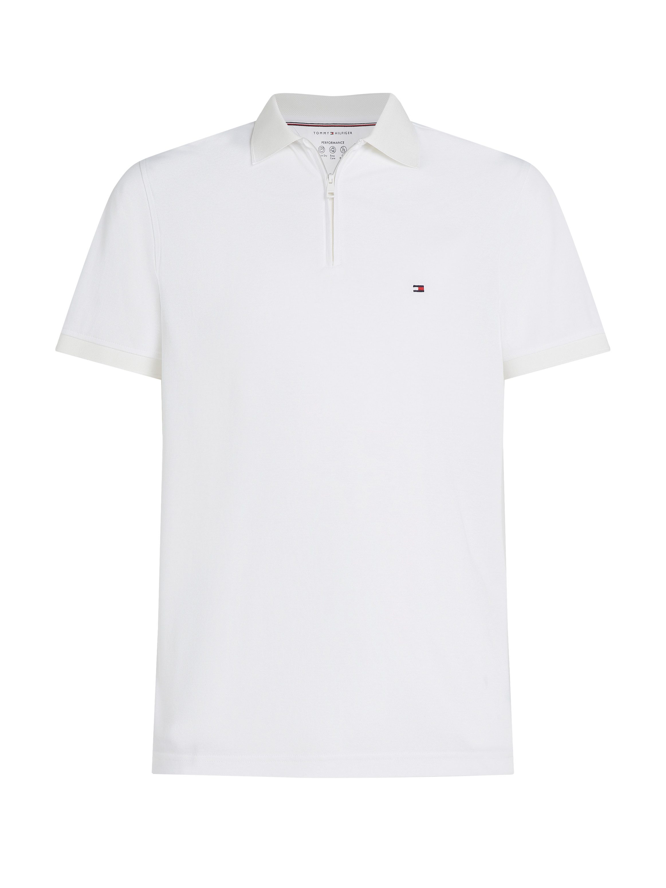 Tommy Hilfiger Poloshirt PERFORMANCE OXFORD ZIP REG POLO