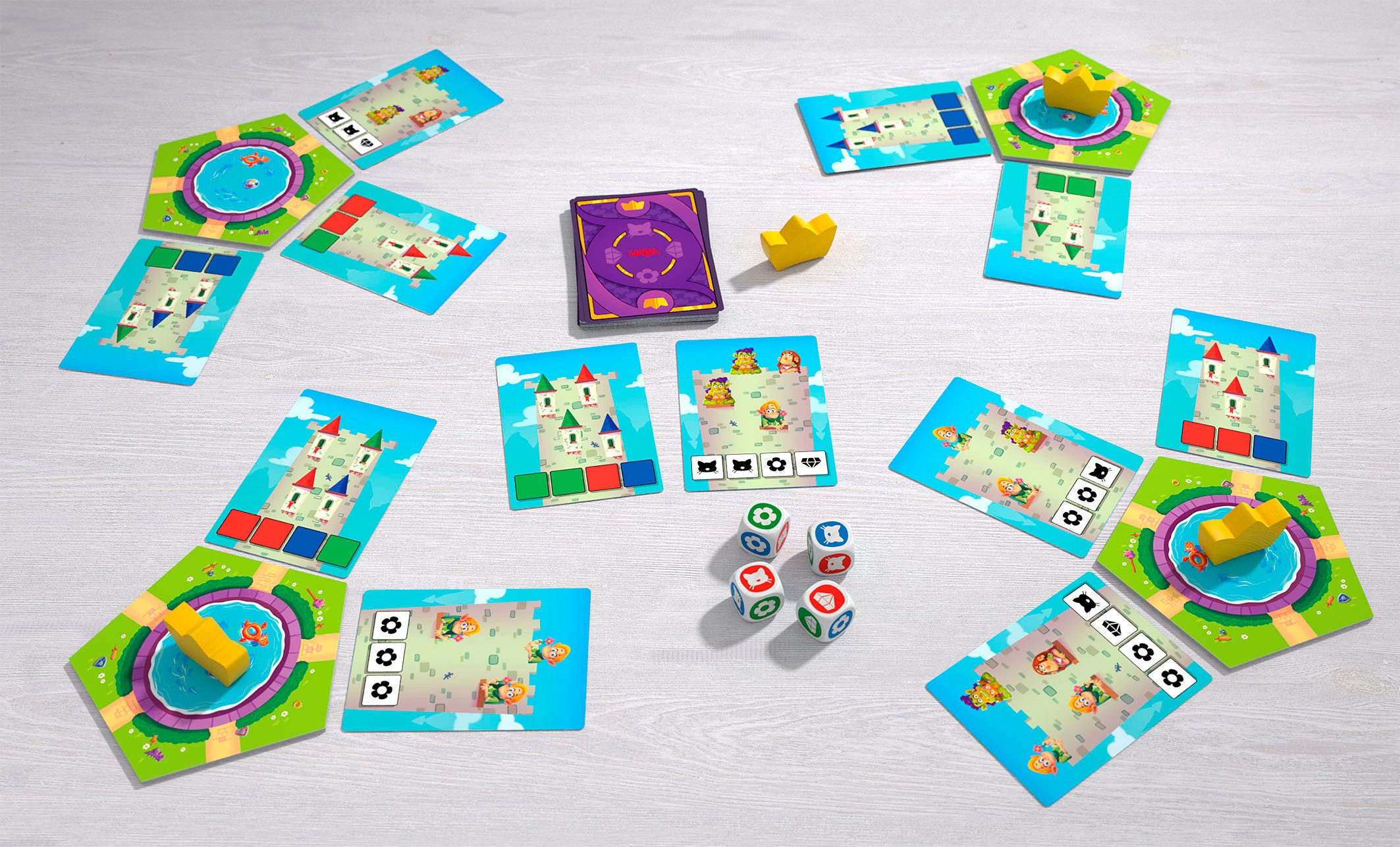 Haba Spel Dobbelsteen koning junior