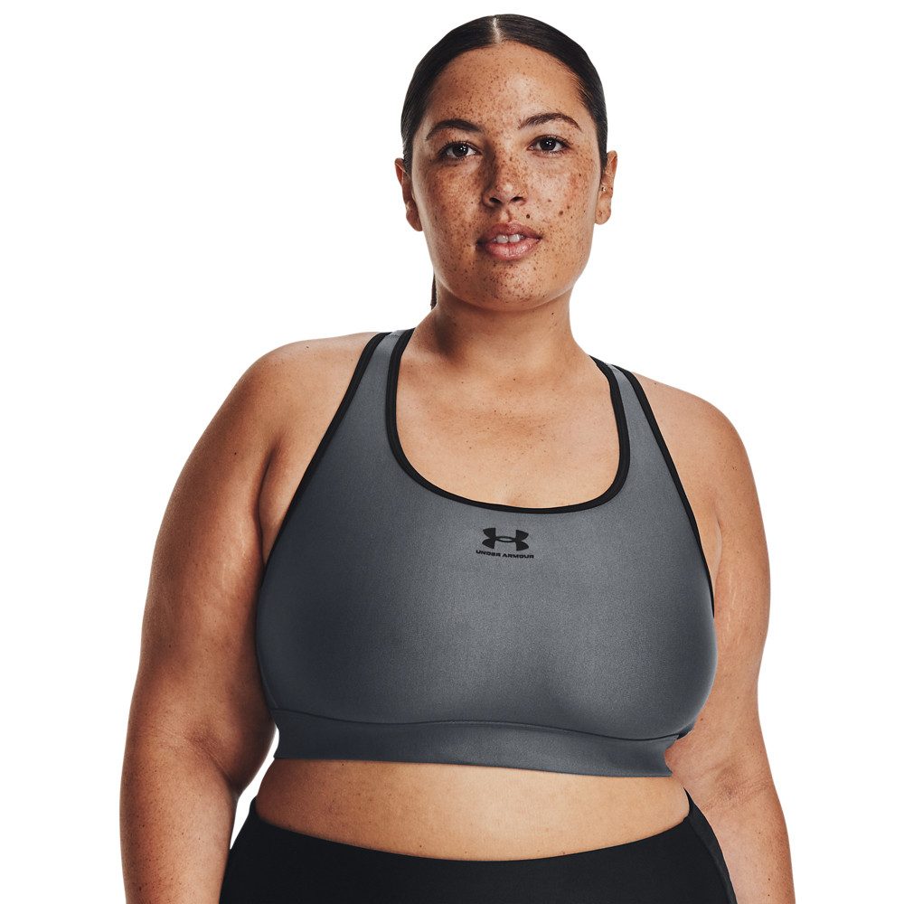 Under Armour® Sport-bh HeatGear® Perfect voor de warme dagen. Houdt je koel en droog.