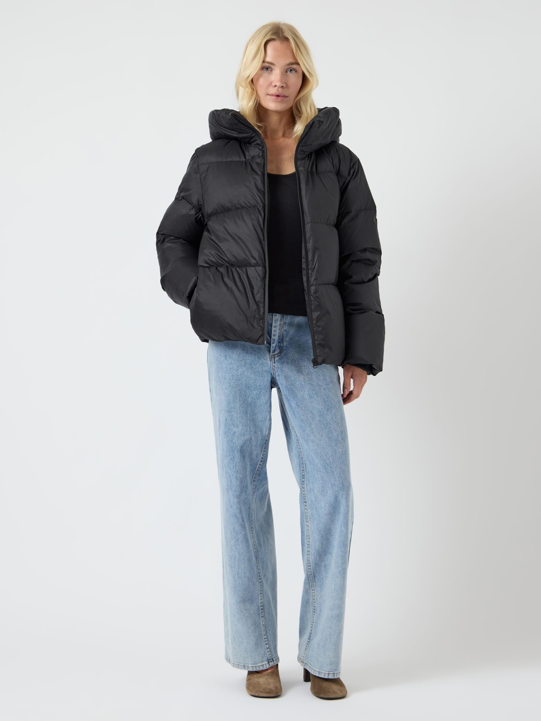 Y.A.S Gewatteerde jas YASPOPPEL DOWN BLEND JACKET S. NOOS