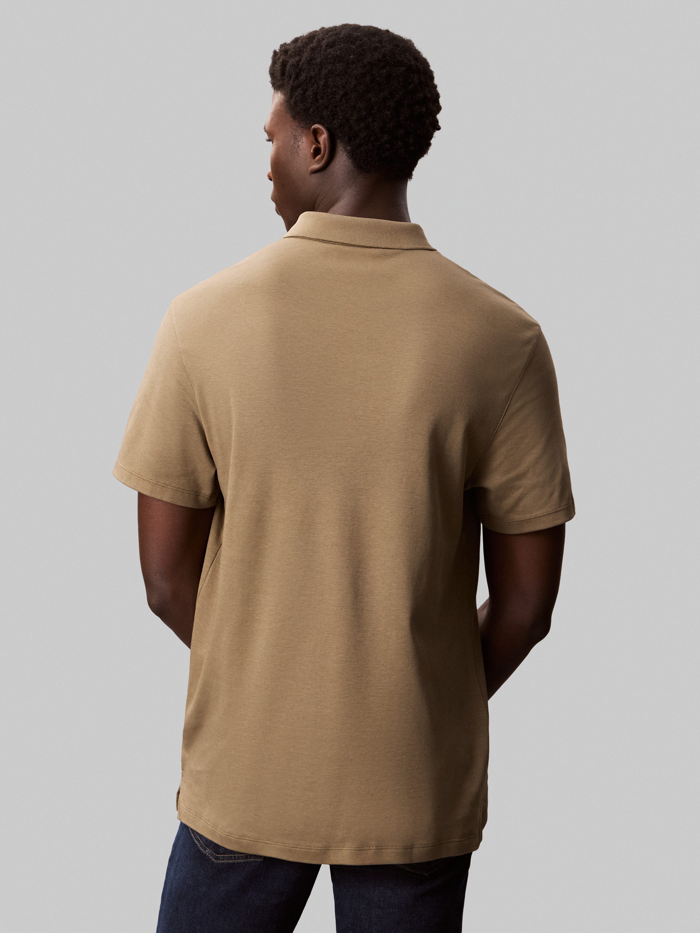 Calvin Klein Poloshirt SS SUPIMA CHEST EMB POLO