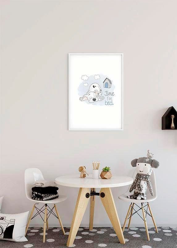 Komar Wanddecoratie 101 dalmatiër Bedtime Wanddecoratie voor de kinderkamer - zonder lijst (1 stuk)