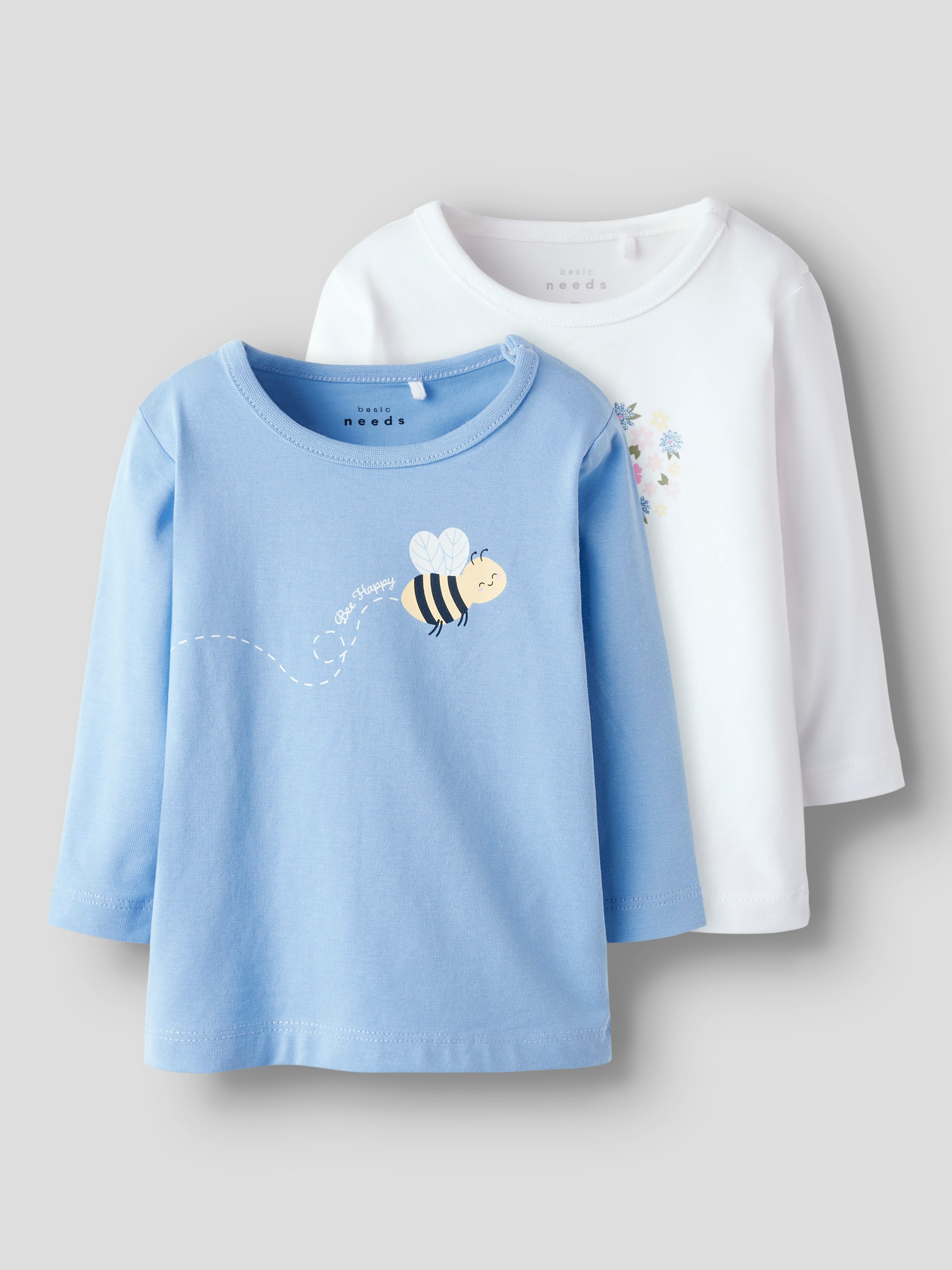 Name It Shirt met lange mouwen NBFVUBIE 2P LS TOP BOX (set, 2-delig)