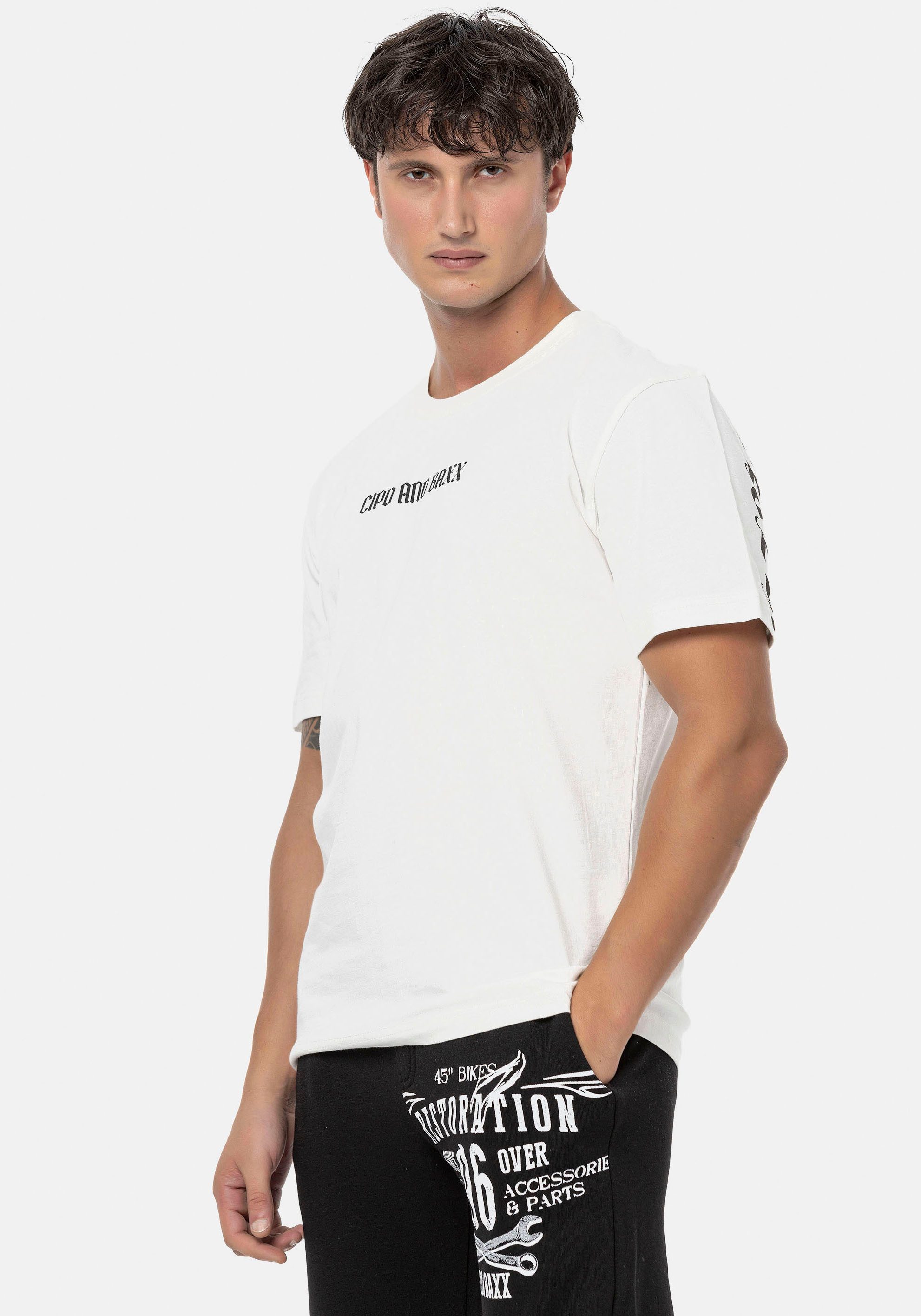 Cipo & Baxx Shirt met korte mouwen