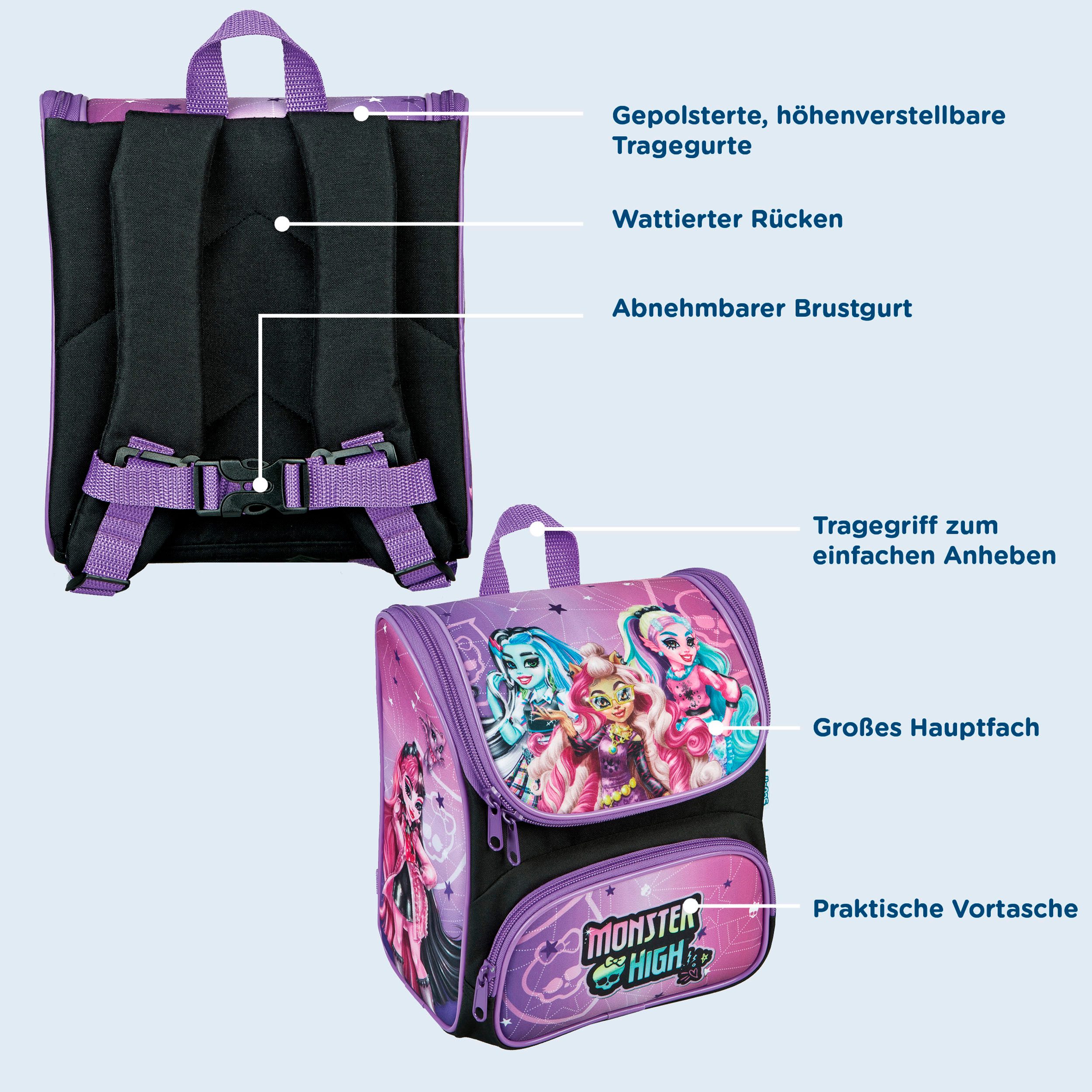 Scooli Schooltas voor kleuters Cutie, Monster High