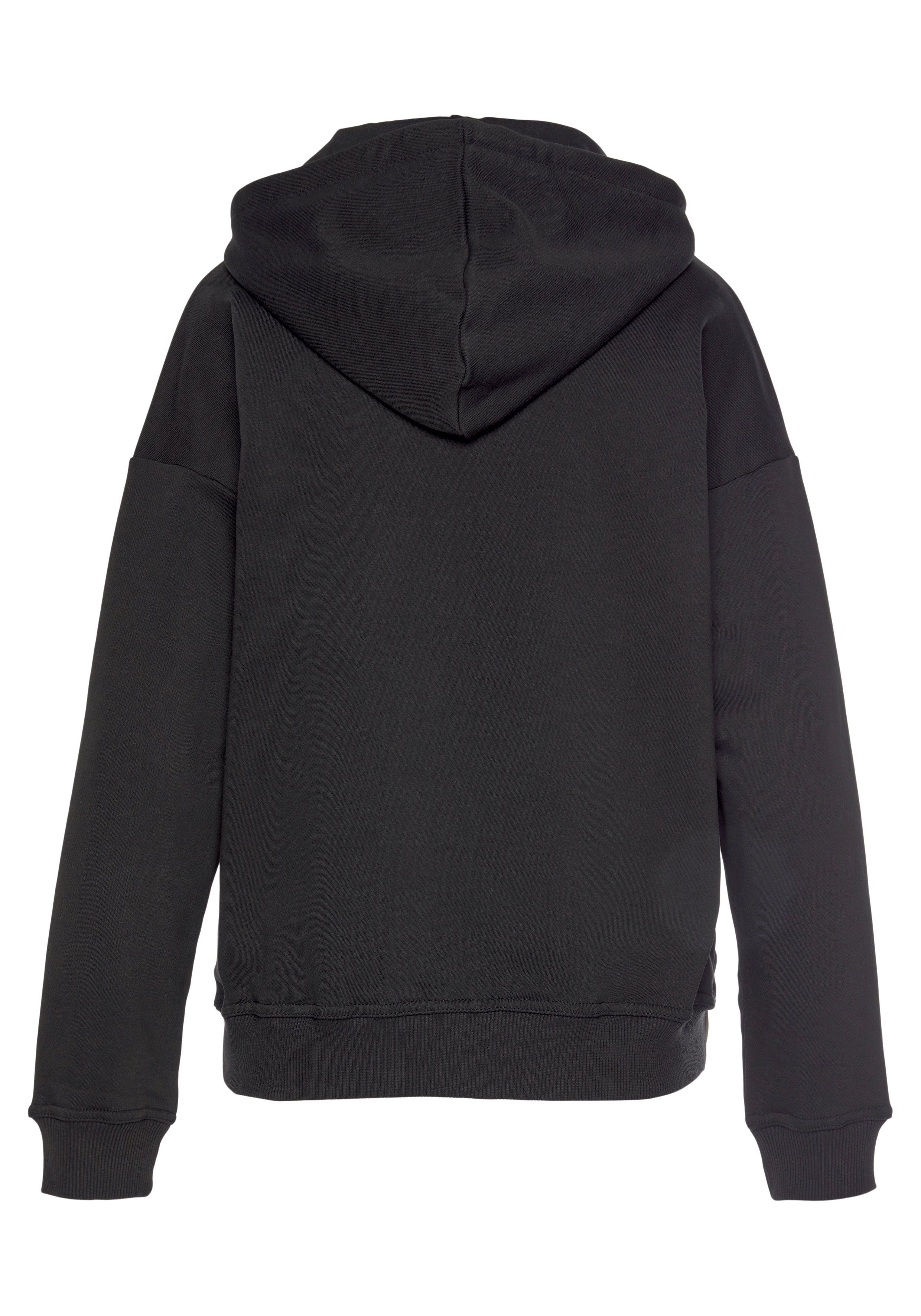 Lascana Hoodie van biologische katoen, loungewear