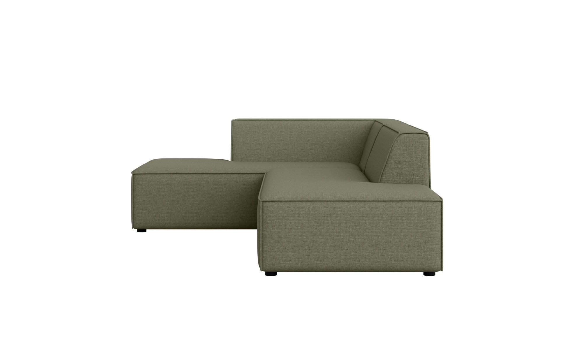 INOSIGN Hoekbank Cavan met ottomane links of rechts bestelbaar L-vorm met golfondersteuning, afmetingen B/D/H: 270/180/72 cm