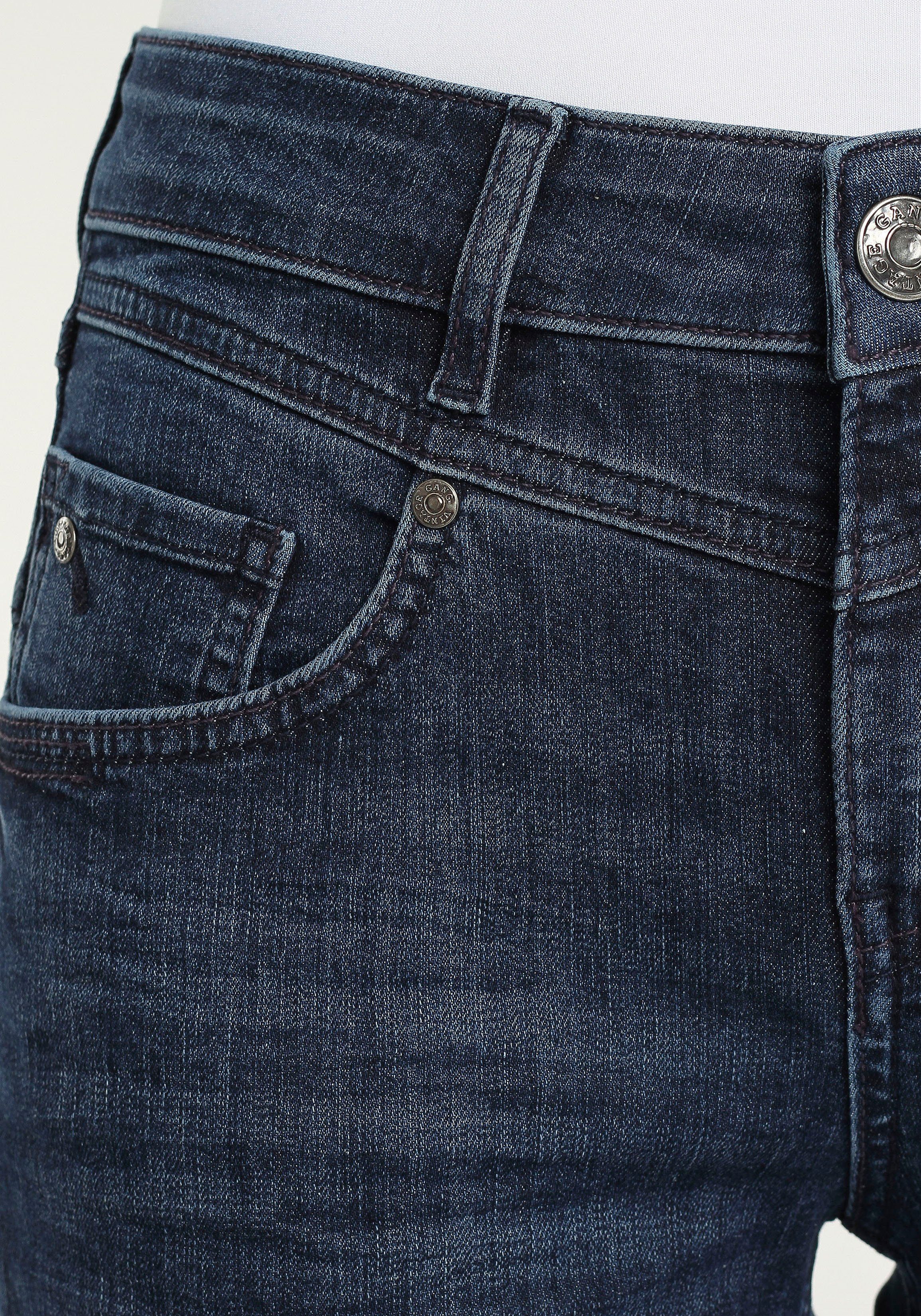 GANG Skinny fit jeans 94MARISSA met modieuze v-pas voor & achter