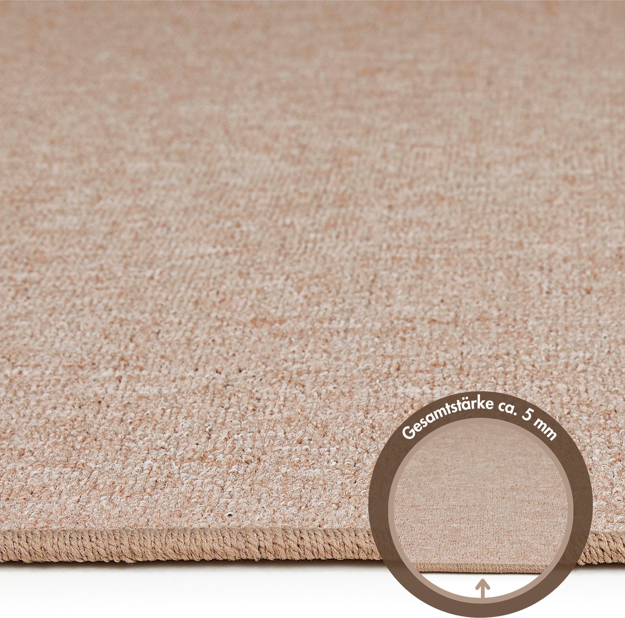 Andiamo Vloerkleed Luton, Made in Germany gemêleerde look, ook als loper, woonkamer & slaapkamer