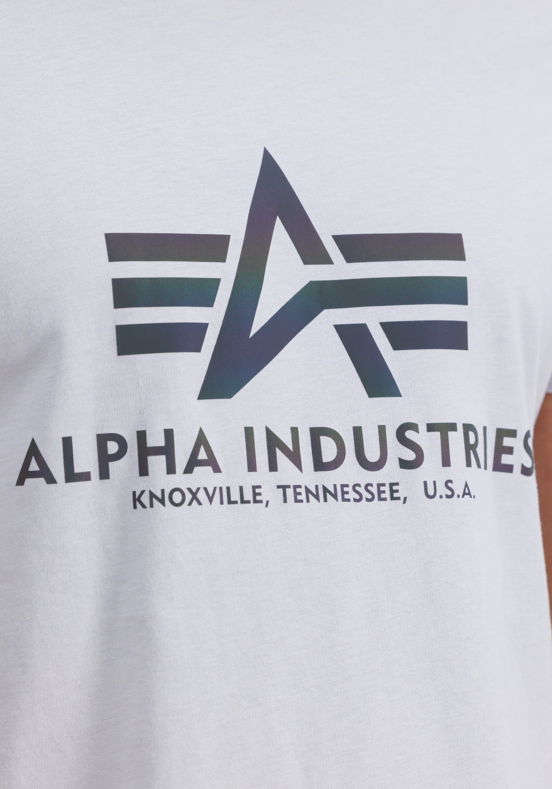 Alpha Industries T-shirt Men T-Shirts Basic T Rainbow Ref.