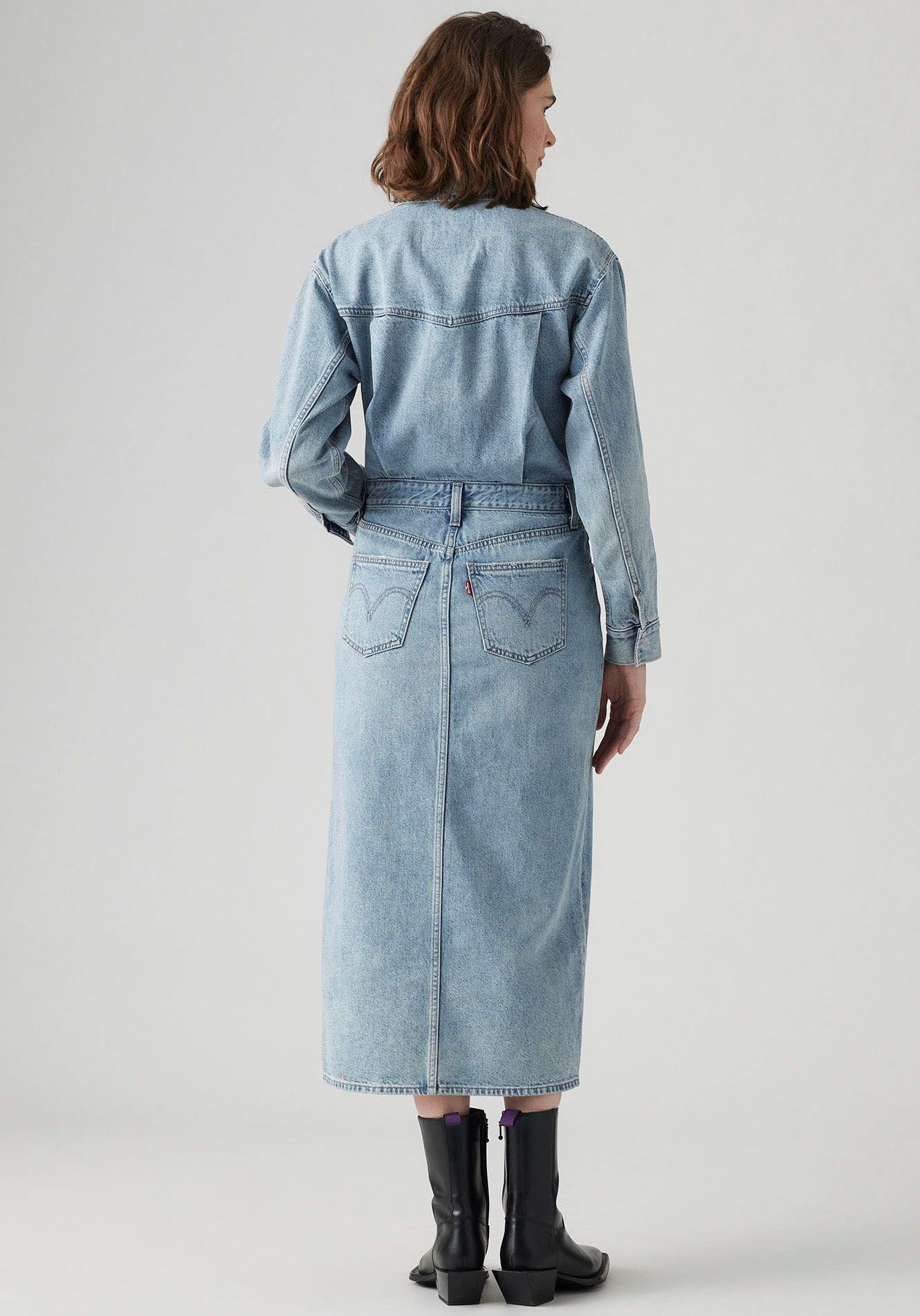 Levi's® Jeans jurk WESTERN DENIM MID