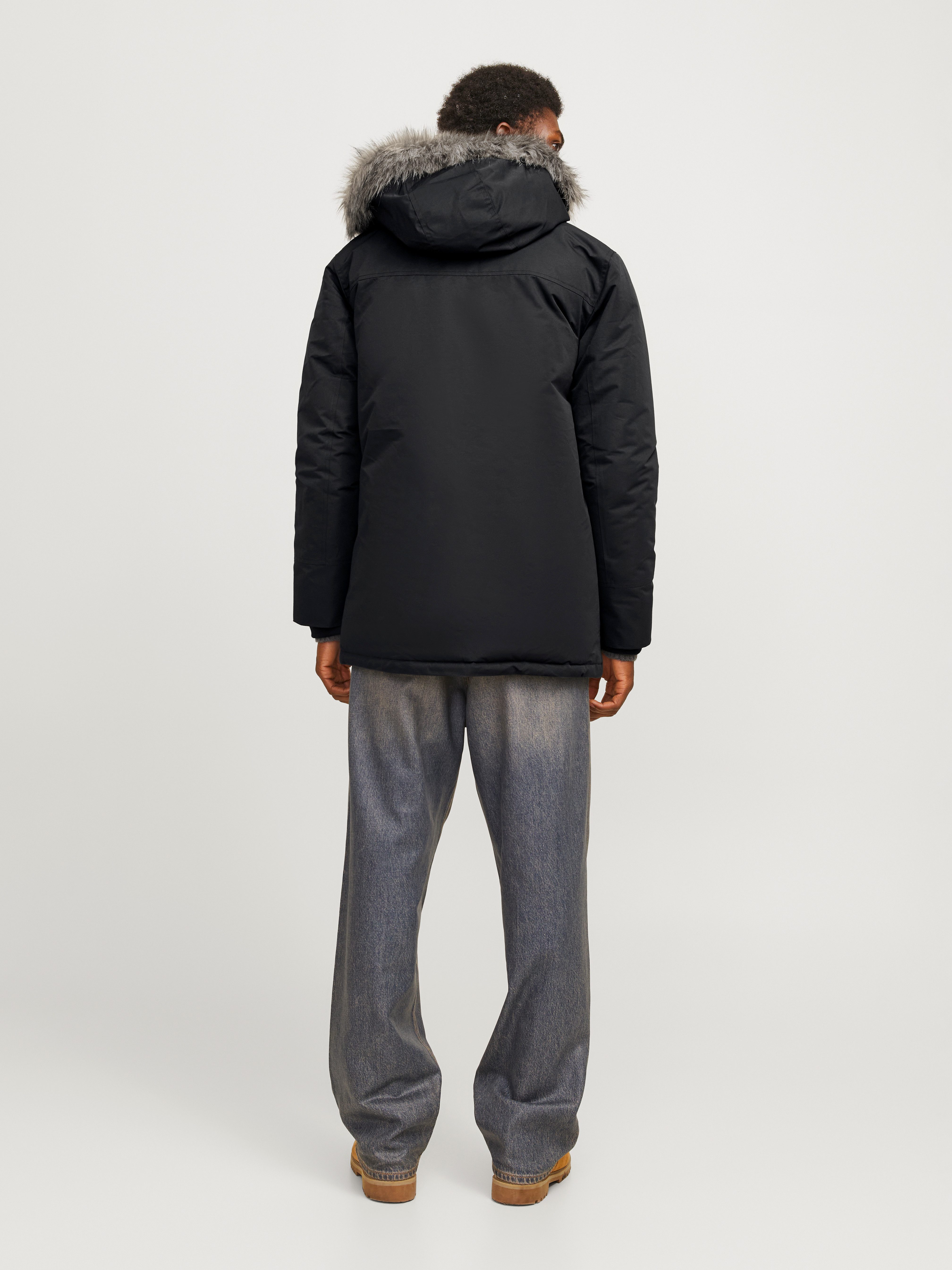 Jack & Jones Parka JJECONSTRUCT FAUX FUR PARKA SN