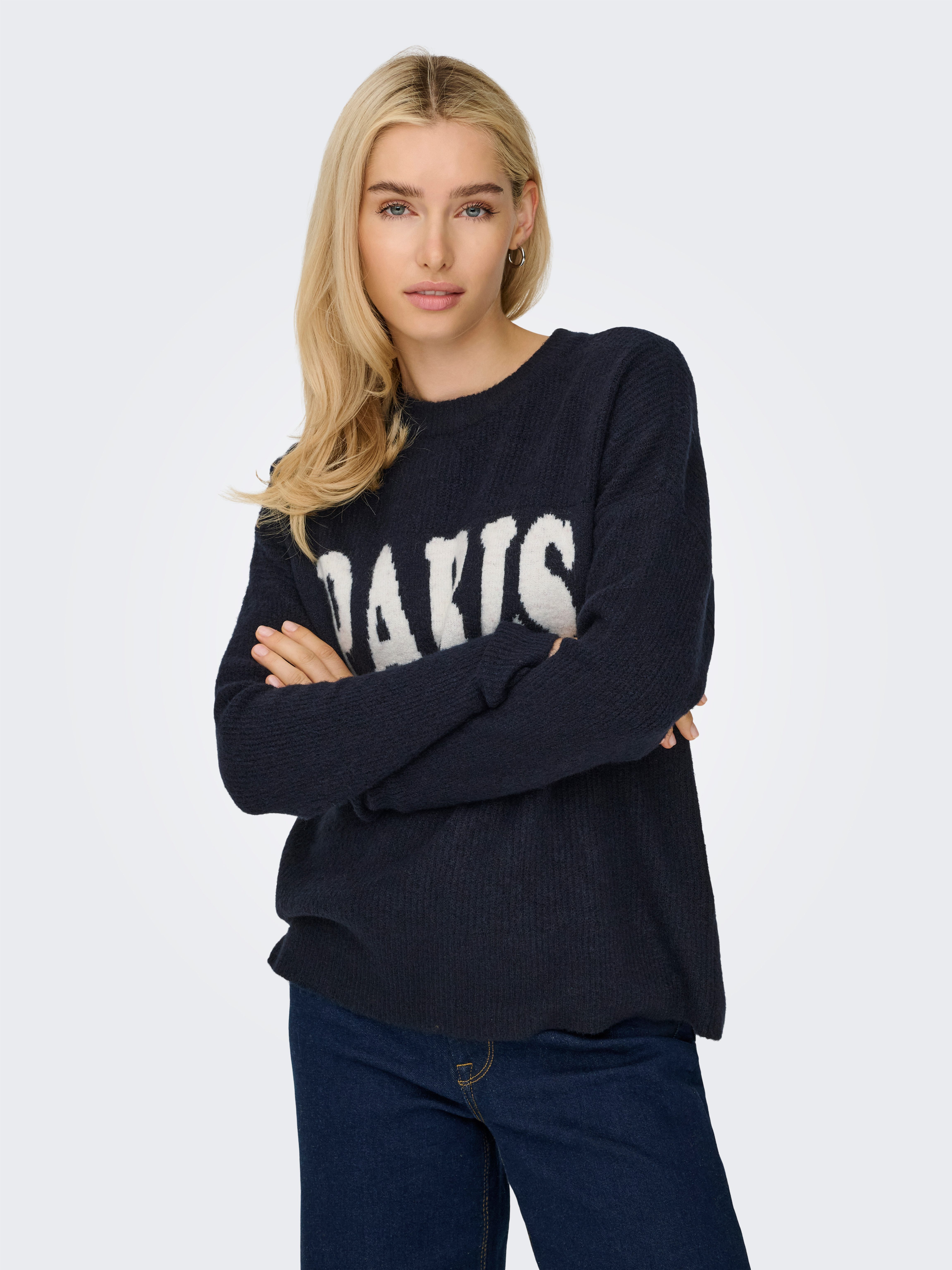 Only Gebreide trui ONLJERICO L/S PULLOVER KNT NOOS