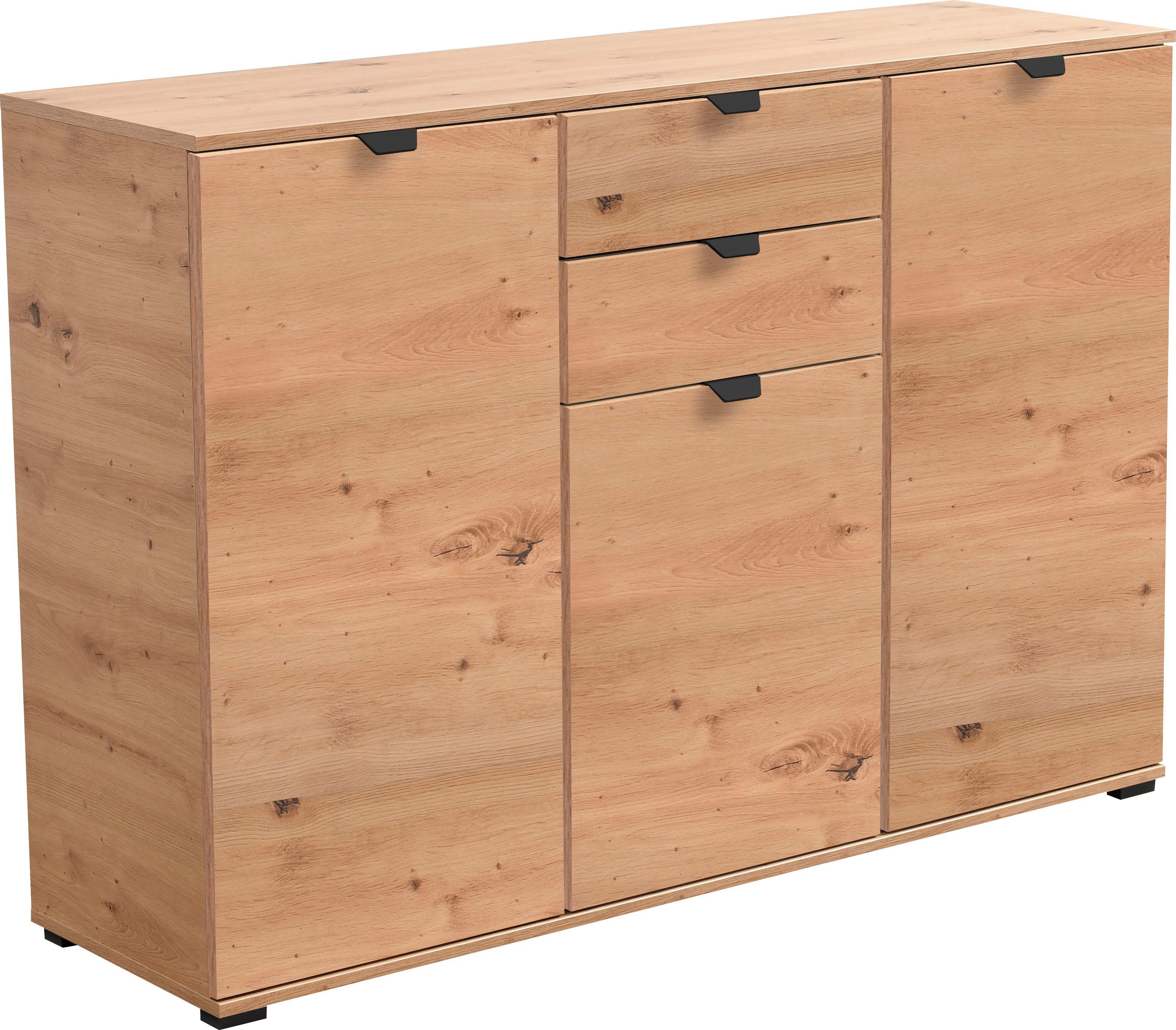 INOSIGN Dressoir Duero Commode met 2 lades, Breedte 135 cm