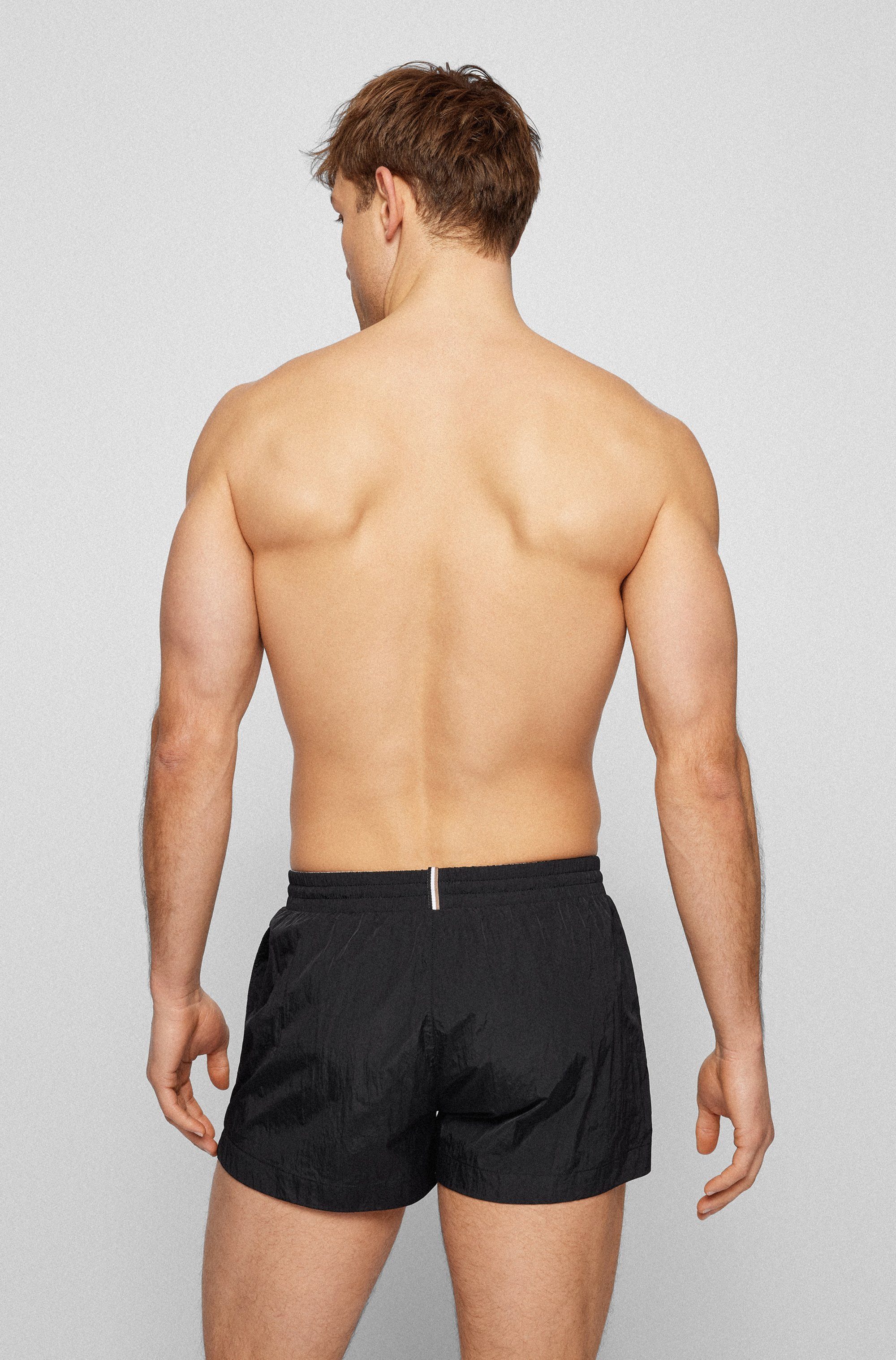 BOSS Zwemshort Mooneye 1022926 met elastische taille