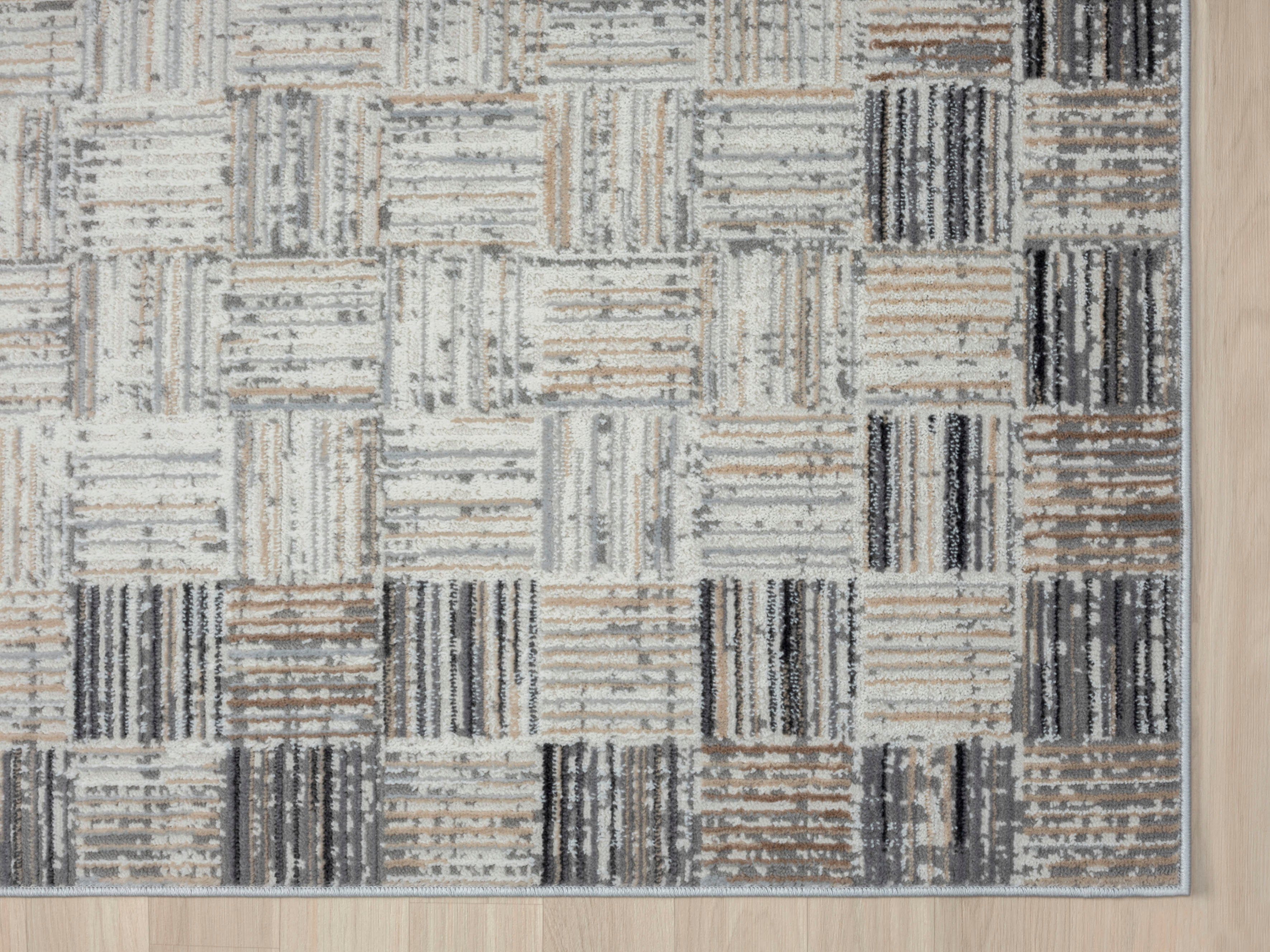 Myflair Möbel & Accessoires Vloerkleed Mijn stemming voorraadopruiming Kortpolig, Scandi-ontwerp, met rand, bijzonder zacht door microvezel