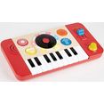 hape speelgoed-muziekinstrument dj-mengtafel met licht en geluid multicolor