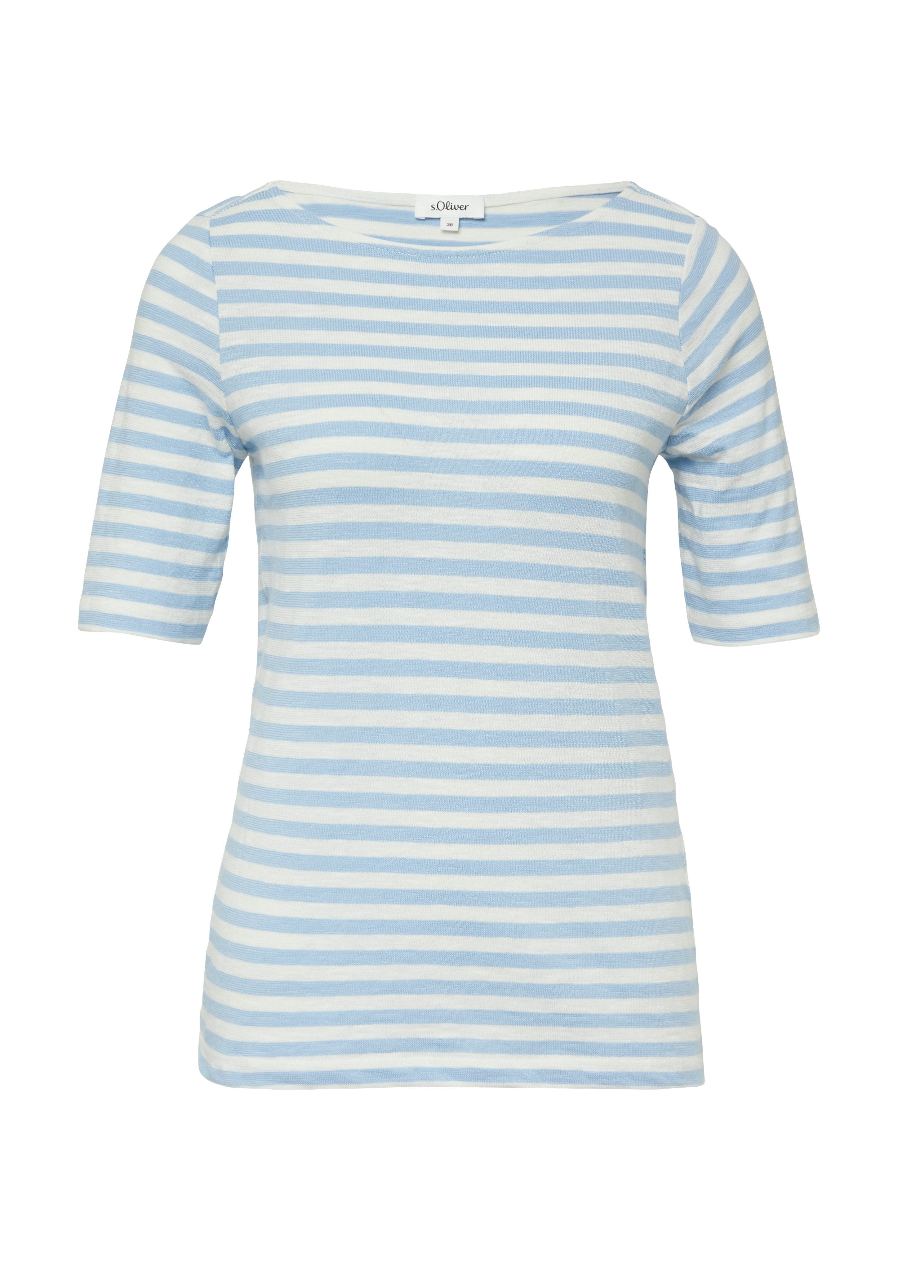 s.Oliver T-shirt met streepmotief