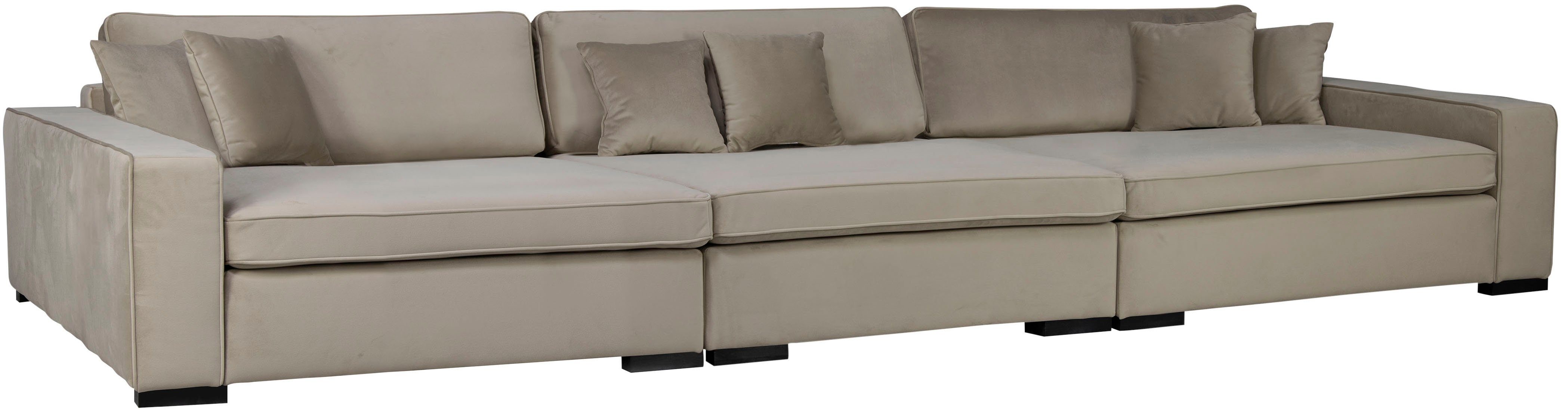 Guido Maria Kretschmer Home&Living 3-zitsbank Skara XXL Loungebank XXL met binnenveringsinterieur, in vele overtrekkwaliteiten
