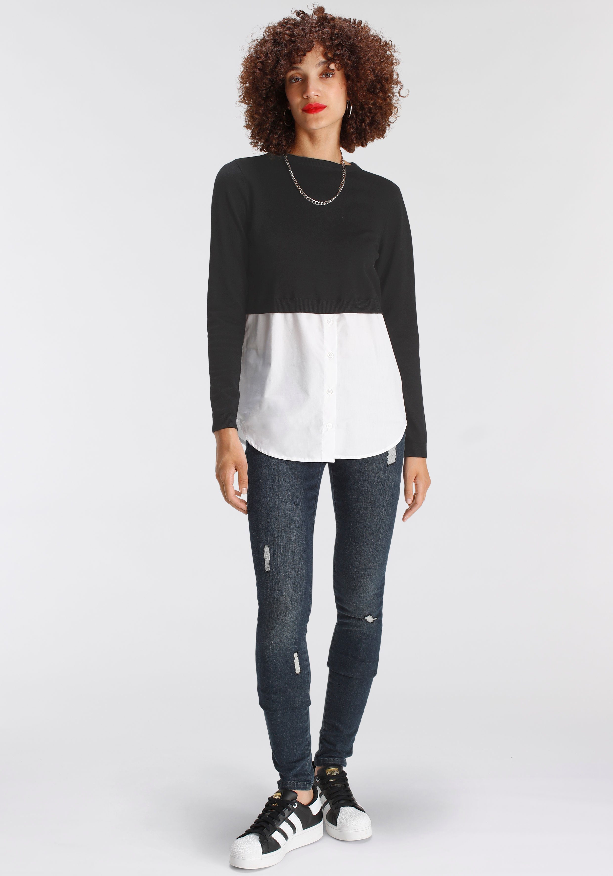 AJC Overhemdblouse in trendy kleuren