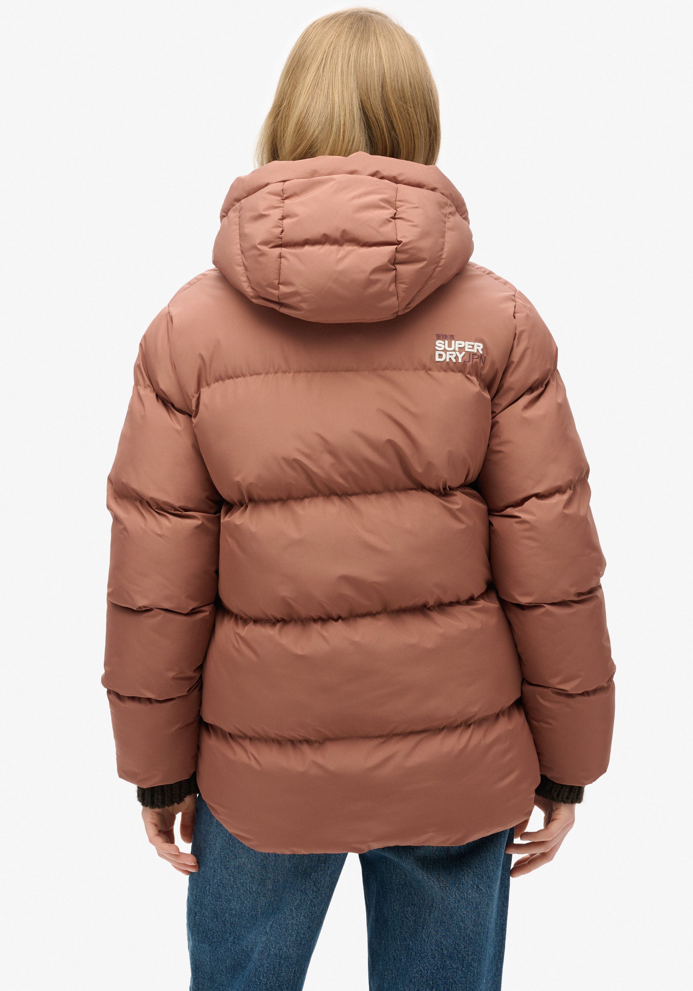 Superdry Gewatteerde jas HOODED 5 BAFFLE SPORTS PUFFER
