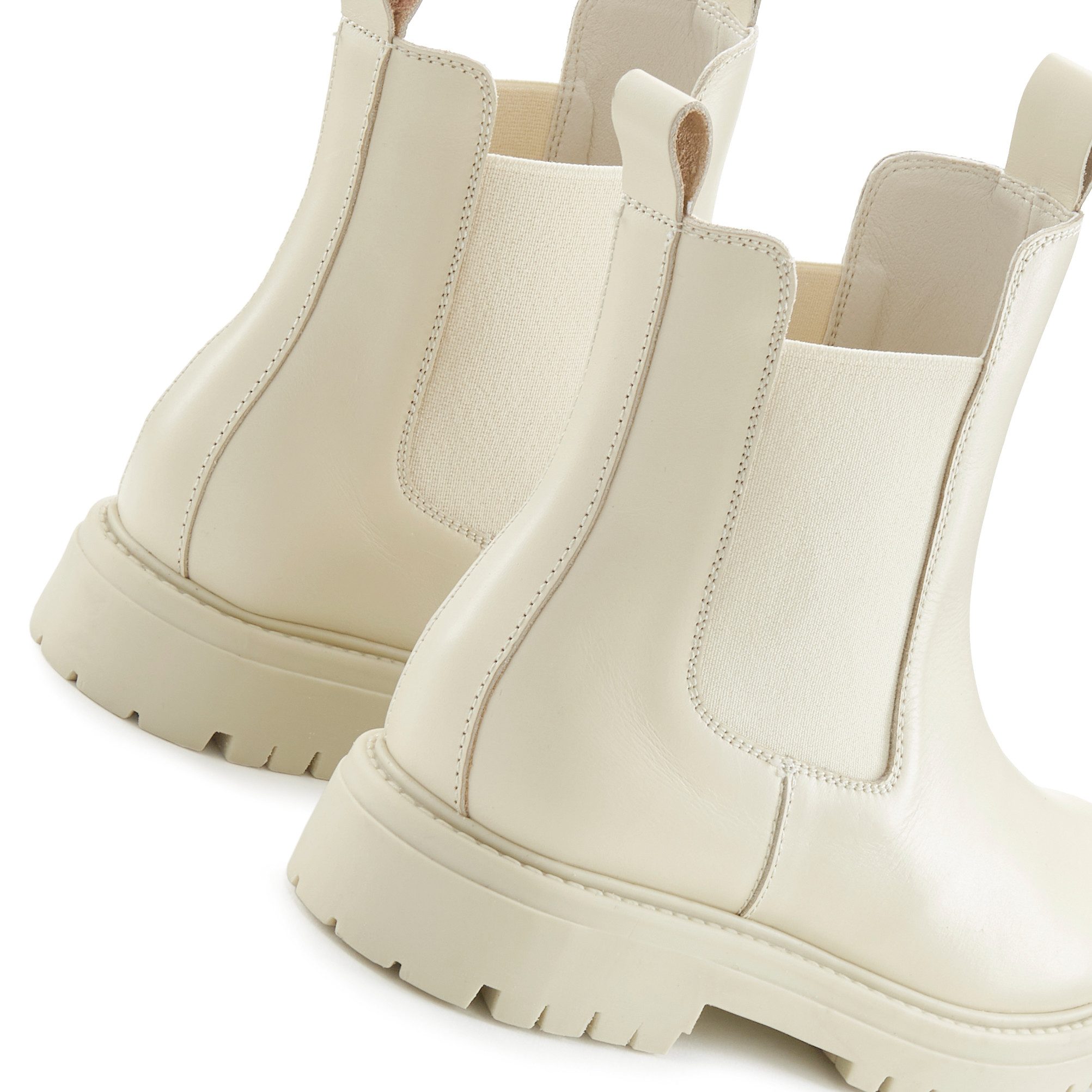 Elbsand Laarsjes Chelsea laarzen, instaplaarzen, bikerboots van leer