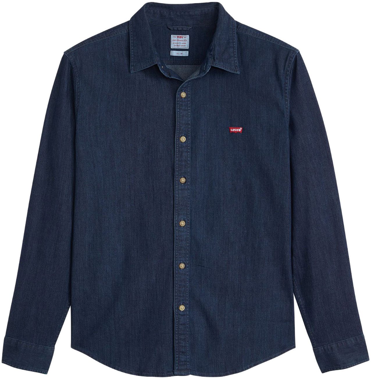 Levi's® Jeans overhemd LS BATTERY HM SHIRT SLIM van onderhoudsvriendelijke katoenmix