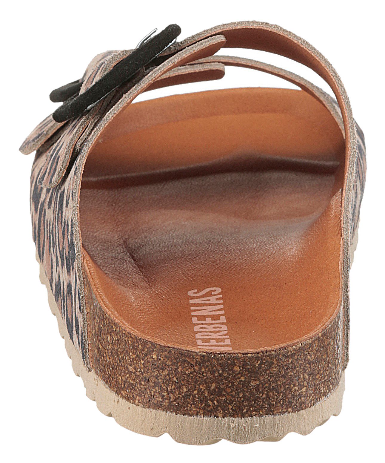 VERBENAS Slippers Randell Leopardo zomerschoen, slippers, pantoffel met zachte binnenzool