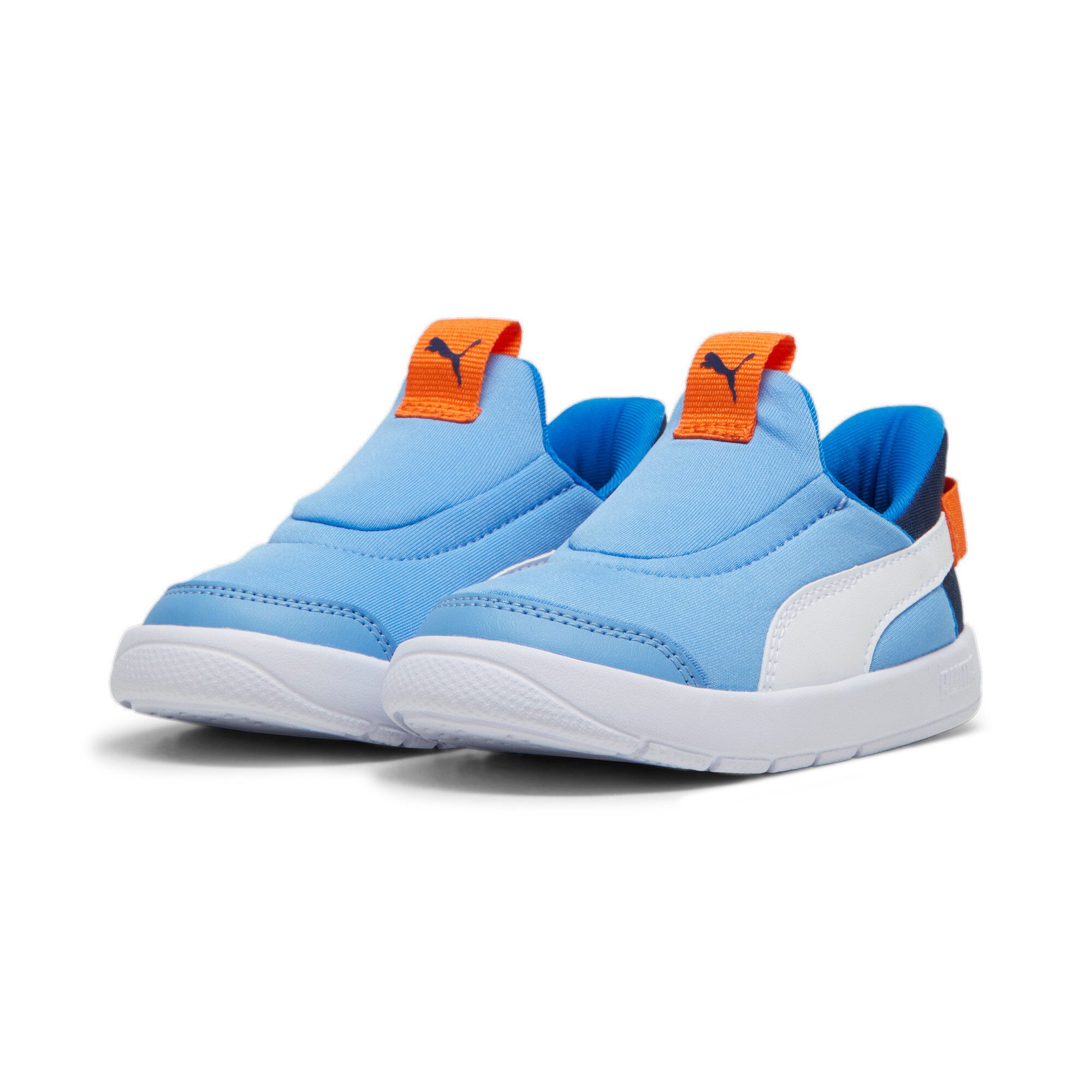 PUMA Sneakers COURTFLEX V3 SLIPTECH INF kinderen jongens maat 22 EU blauw