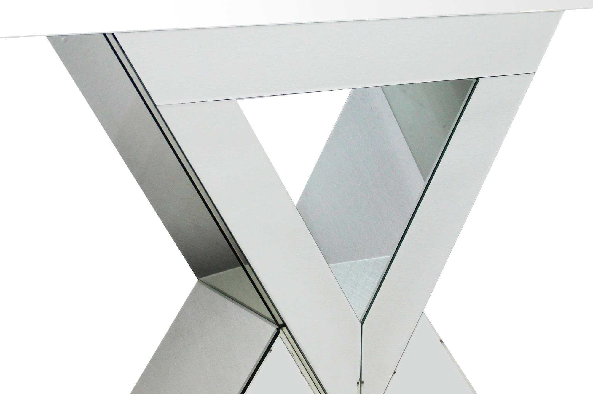 SalesFever Sidetable spiegelend, in chic model en bijzondere look