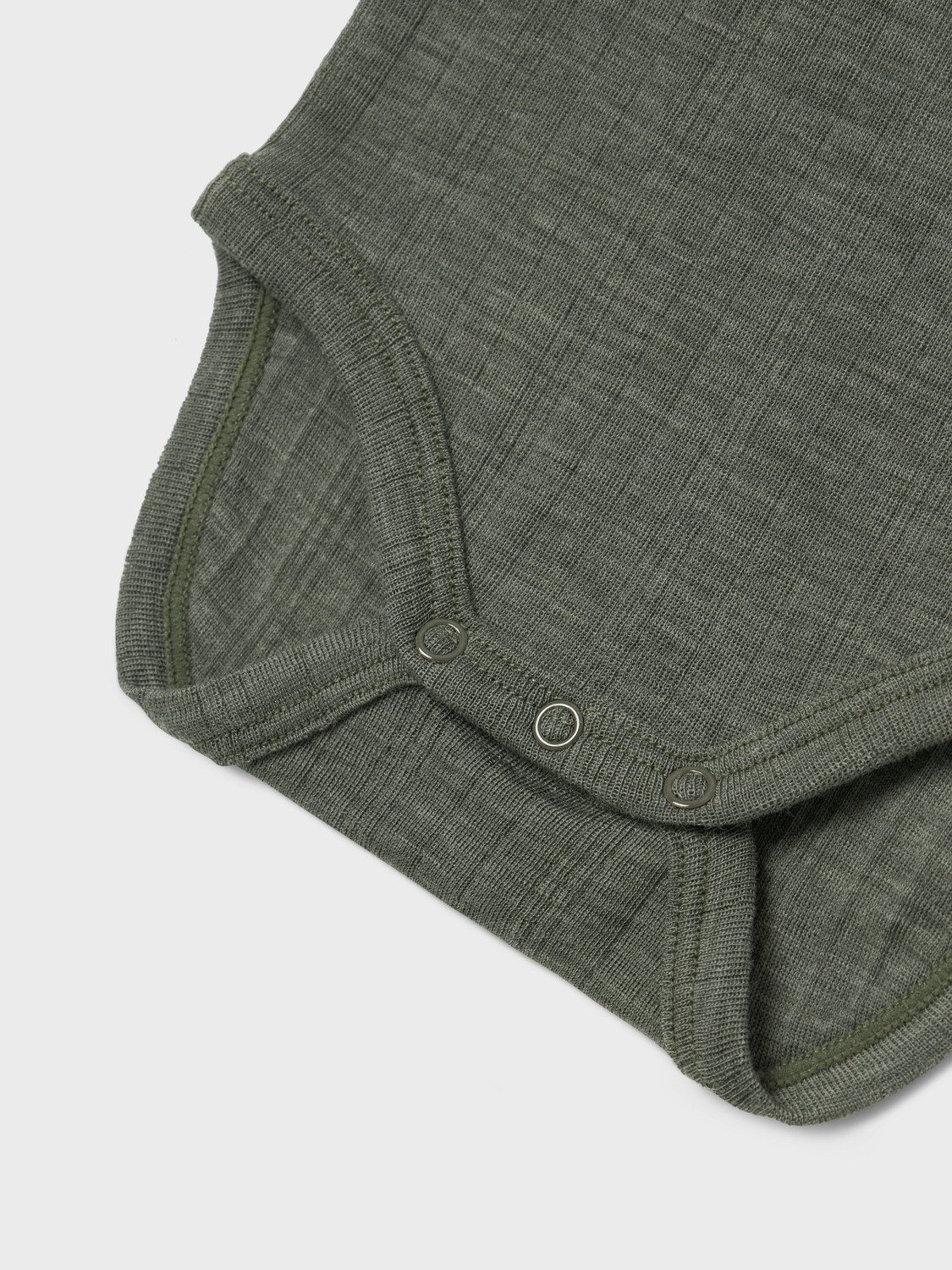Name It Body met lange mouwen NBMWANG WOOL NEEDLE LS BODY SOLID NOOS