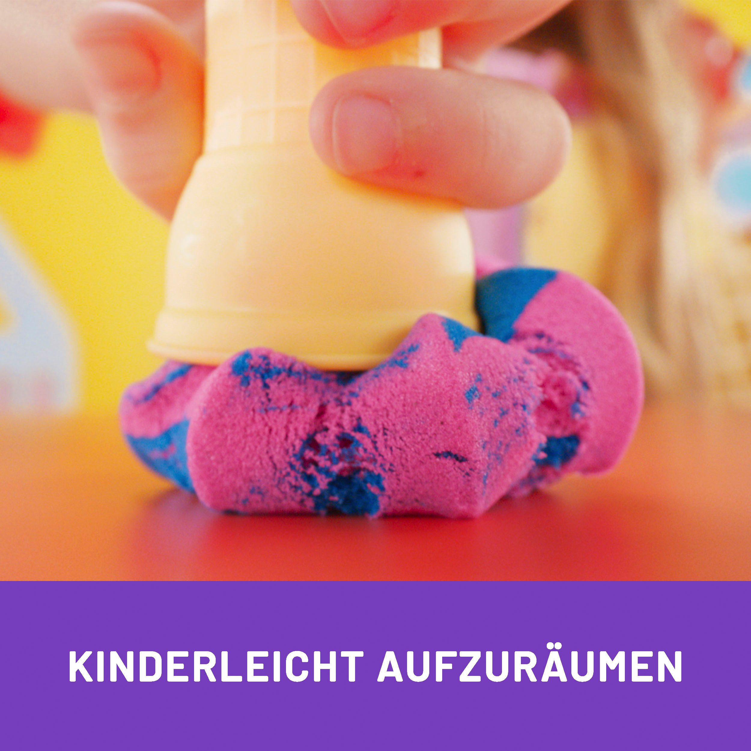Spin Master Knutselset Kinetic Sand - Soft Serve Ice Cream Station 397g