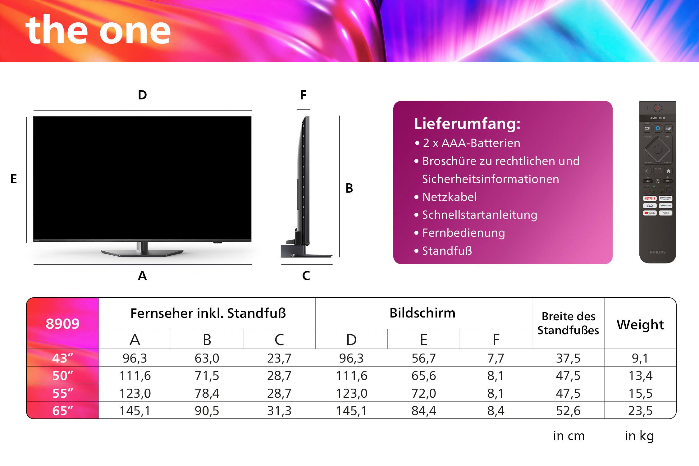 Philips Led-TV, 139 cm / 55", 4K Ultra HD, Smart TV