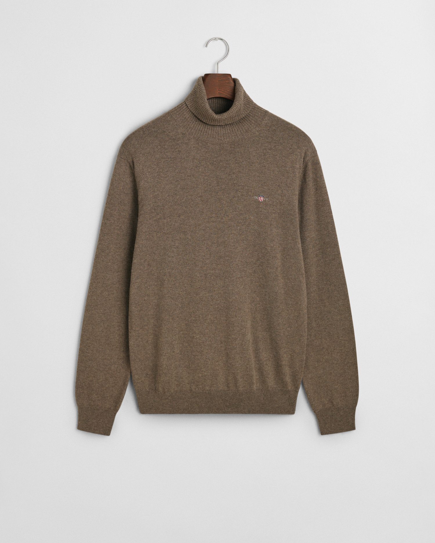 Gant Gebreide trui CTN/WO ROLLNECK Met een ronde hals