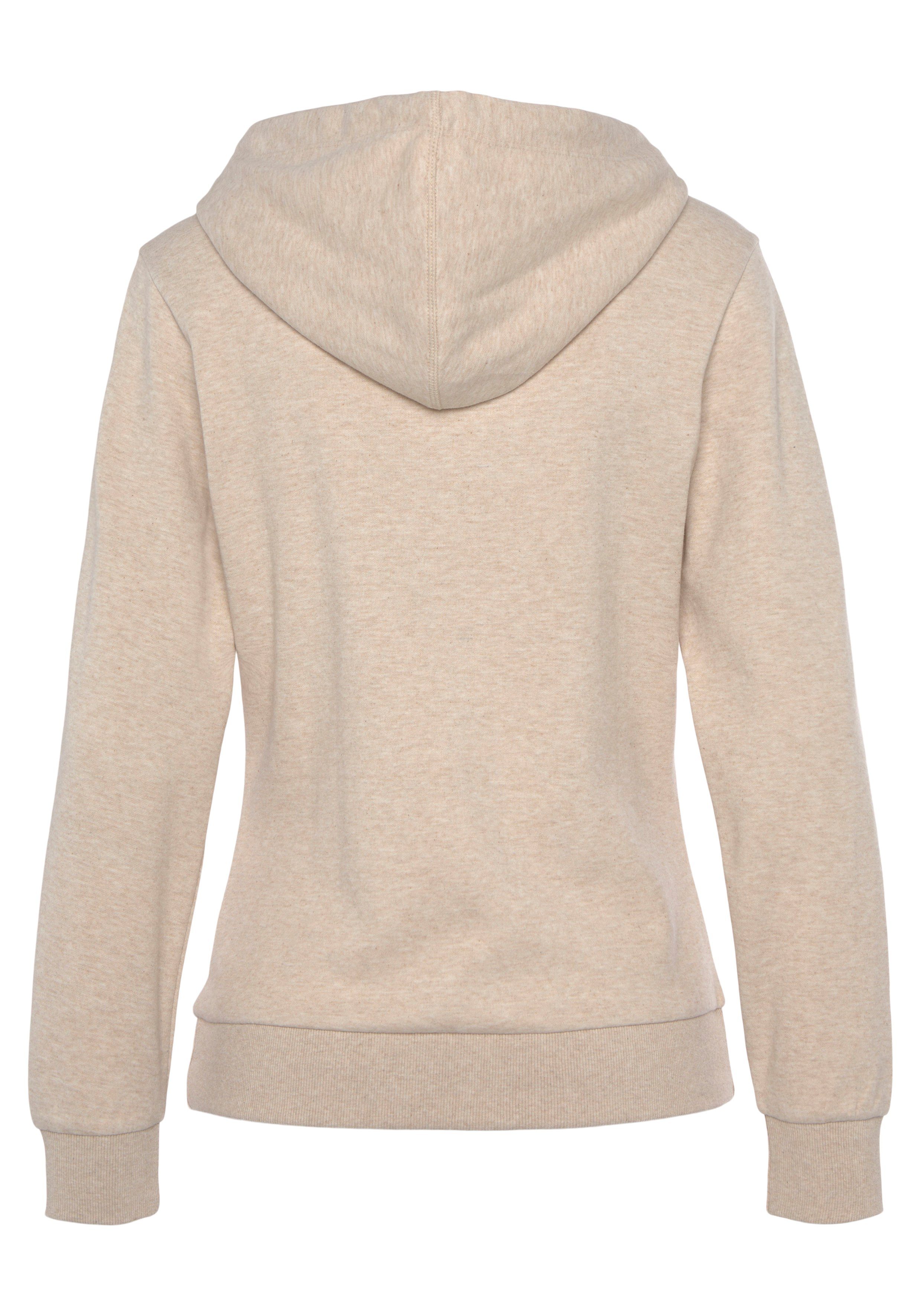 Bench. Loungewear Hoodie -lounge hoodie- met glanzende logo-borduurwerk, loungewear, loungepak
